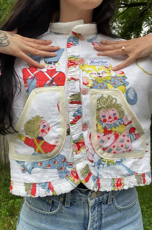 Upcycled Baby's Quilt Jacket