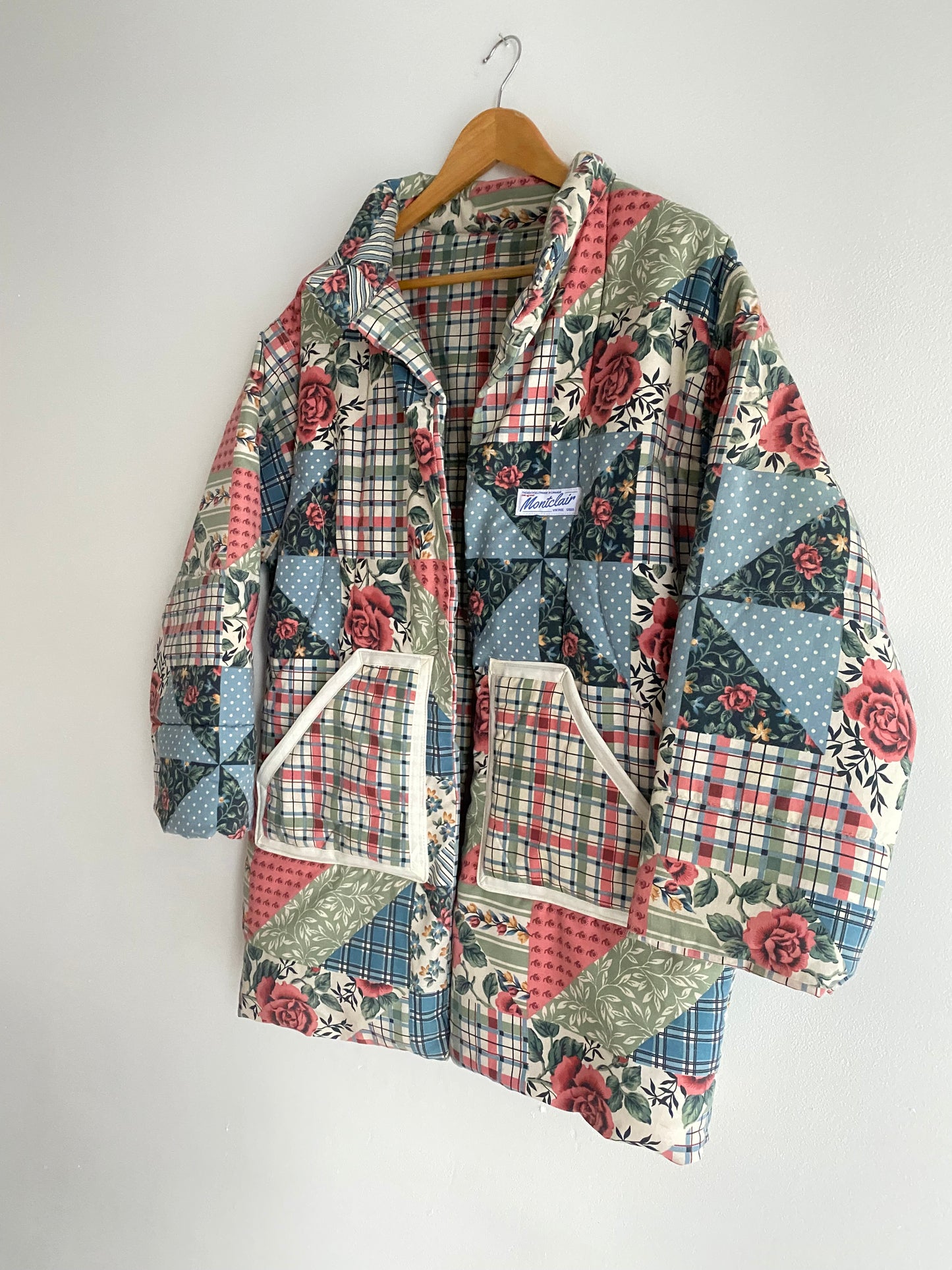 Upcycled Quilt Pattern Jacket