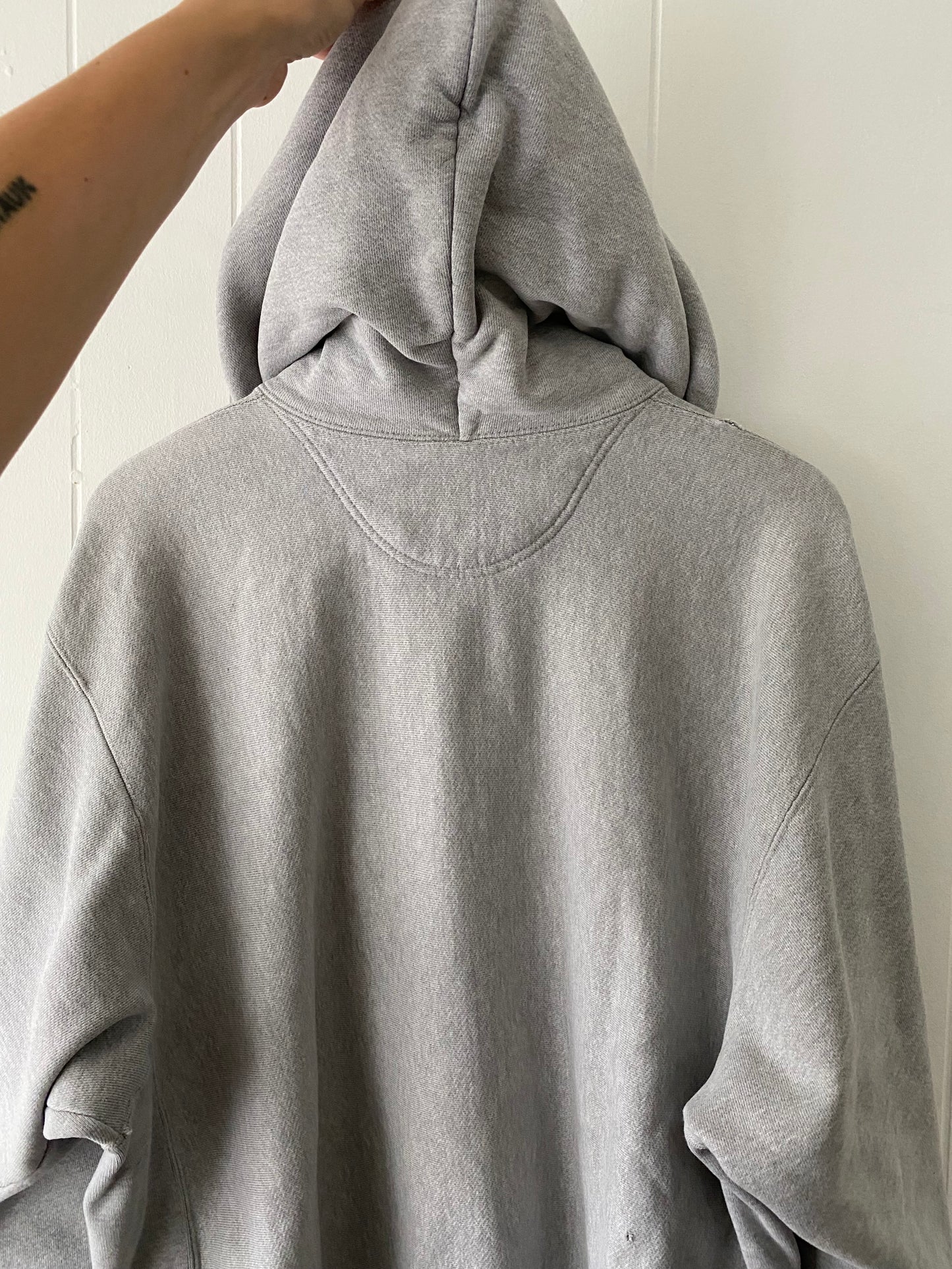Vintage Reverse Weave Track Hoodie