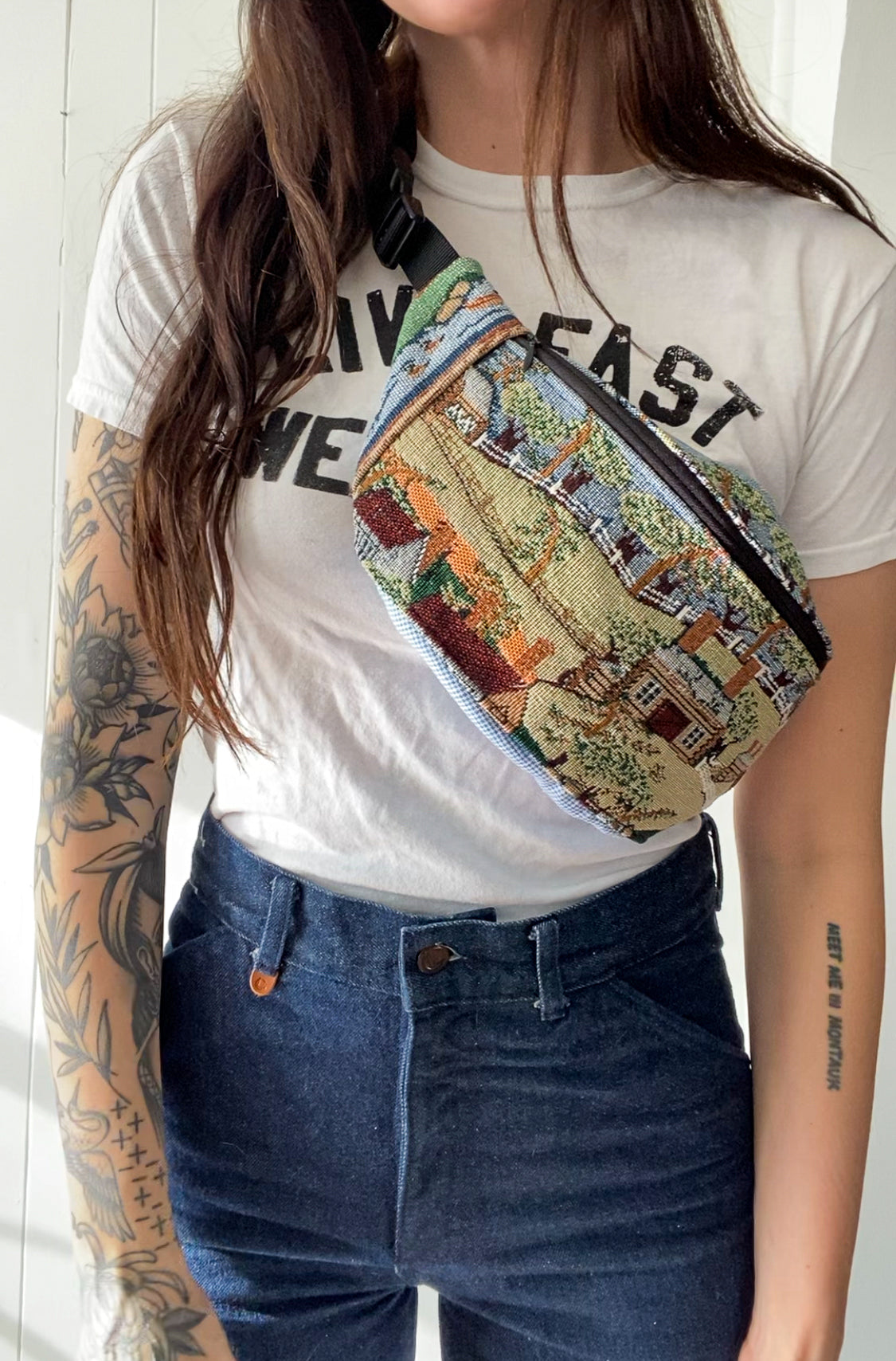 Upycled Village Fanny Pack
