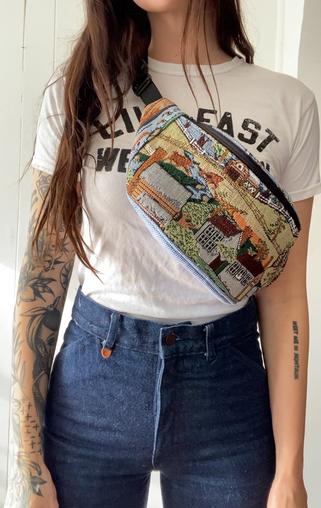 Upycled Village Fanny Pack