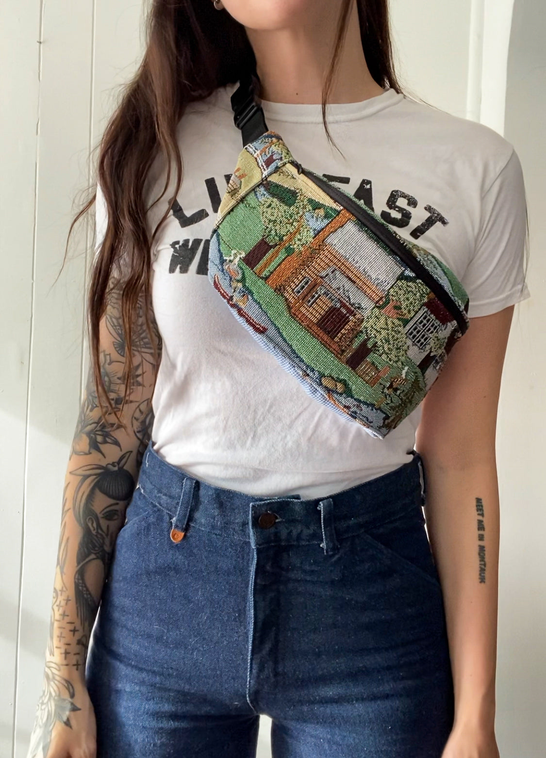 Upycled Village Fanny Pack