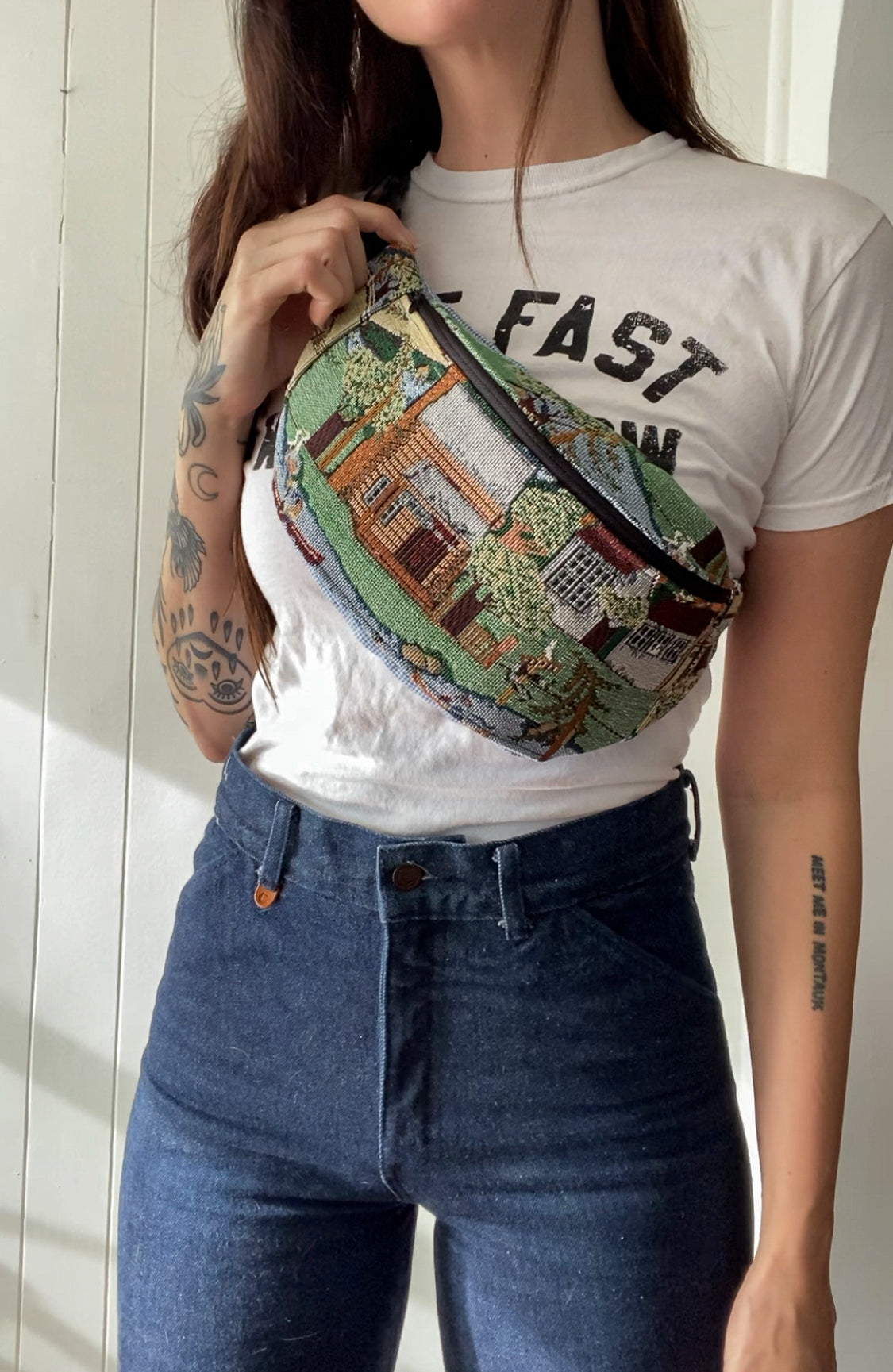 Upycled Village Fanny Pack