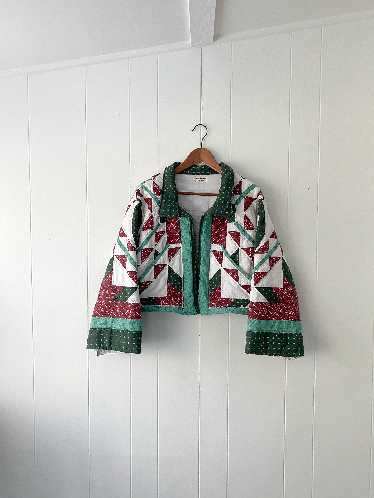 Upcycled Vintage Quilt Jacket