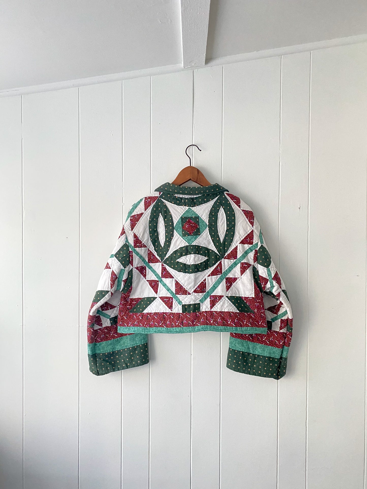 Upcycled Vintage Quilt Jacket