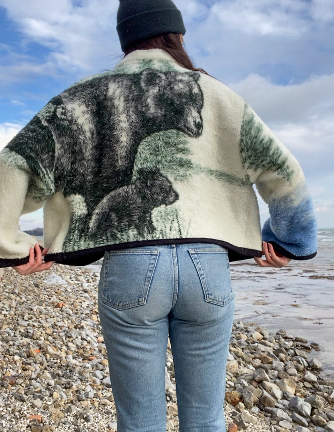 Upcycled Yellowstone Blanket Coat *READ DESCRIPTION*