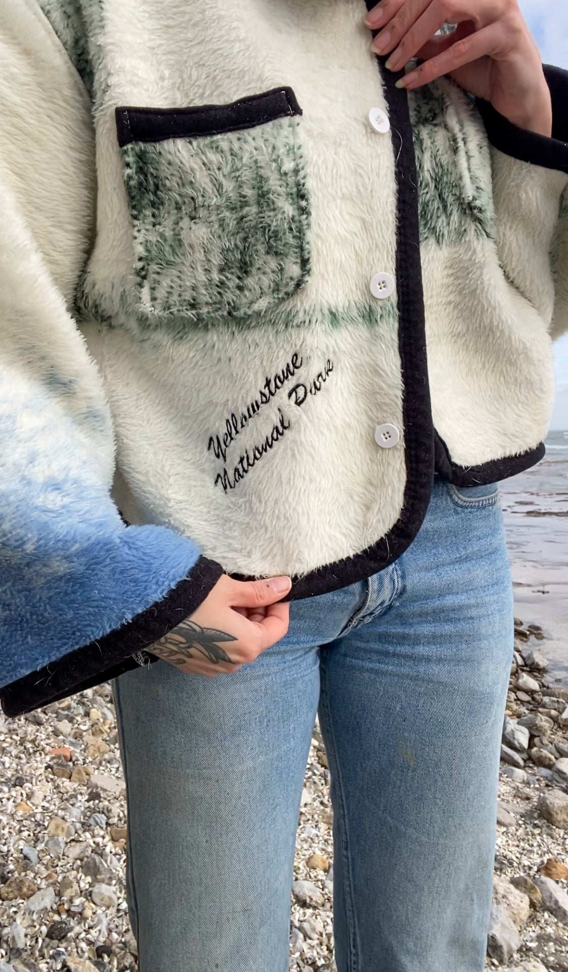 Upcycled Yellowstone Blanket Coat *READ DESCRIPTION*