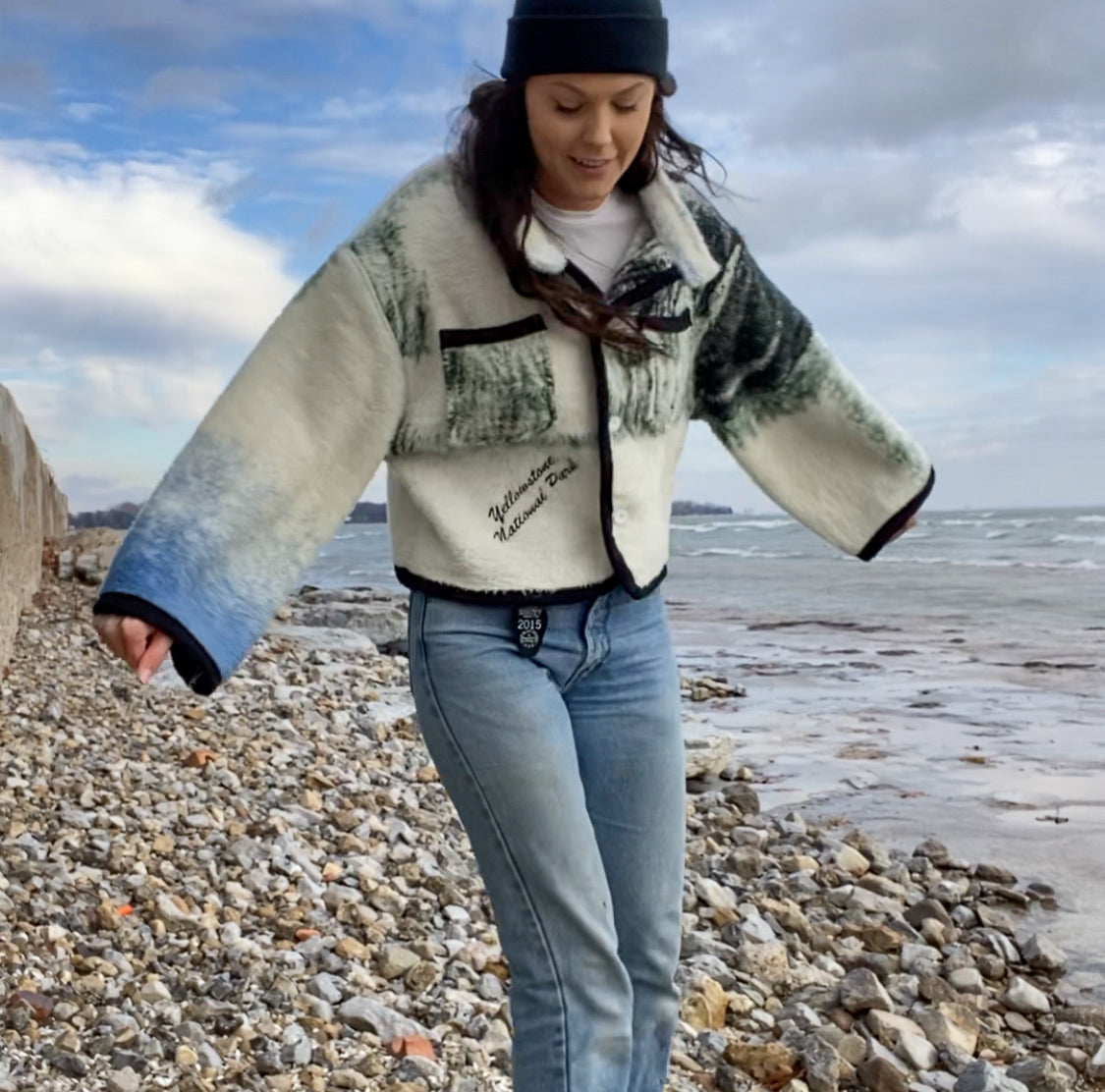 Upcycled Yellowstone Blanket Coat *READ DESCRIPTION*