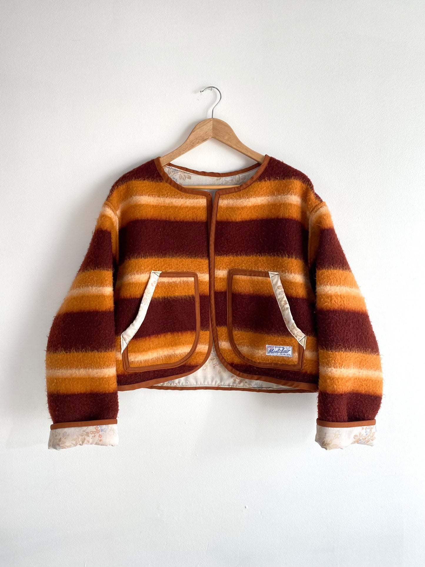 Upcycled Wool Blend Jacket
