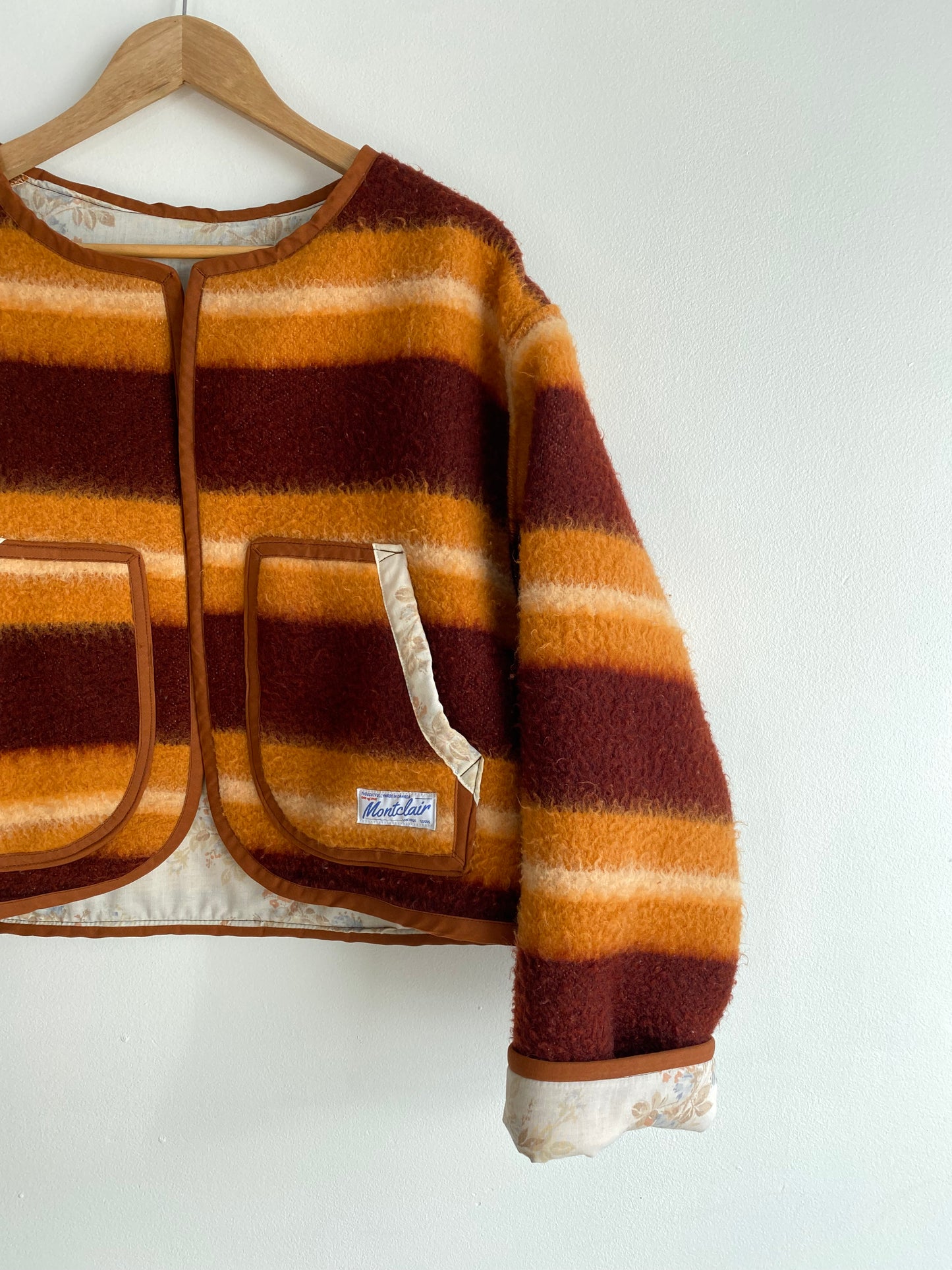 Upcycled Wool Blend Jacket