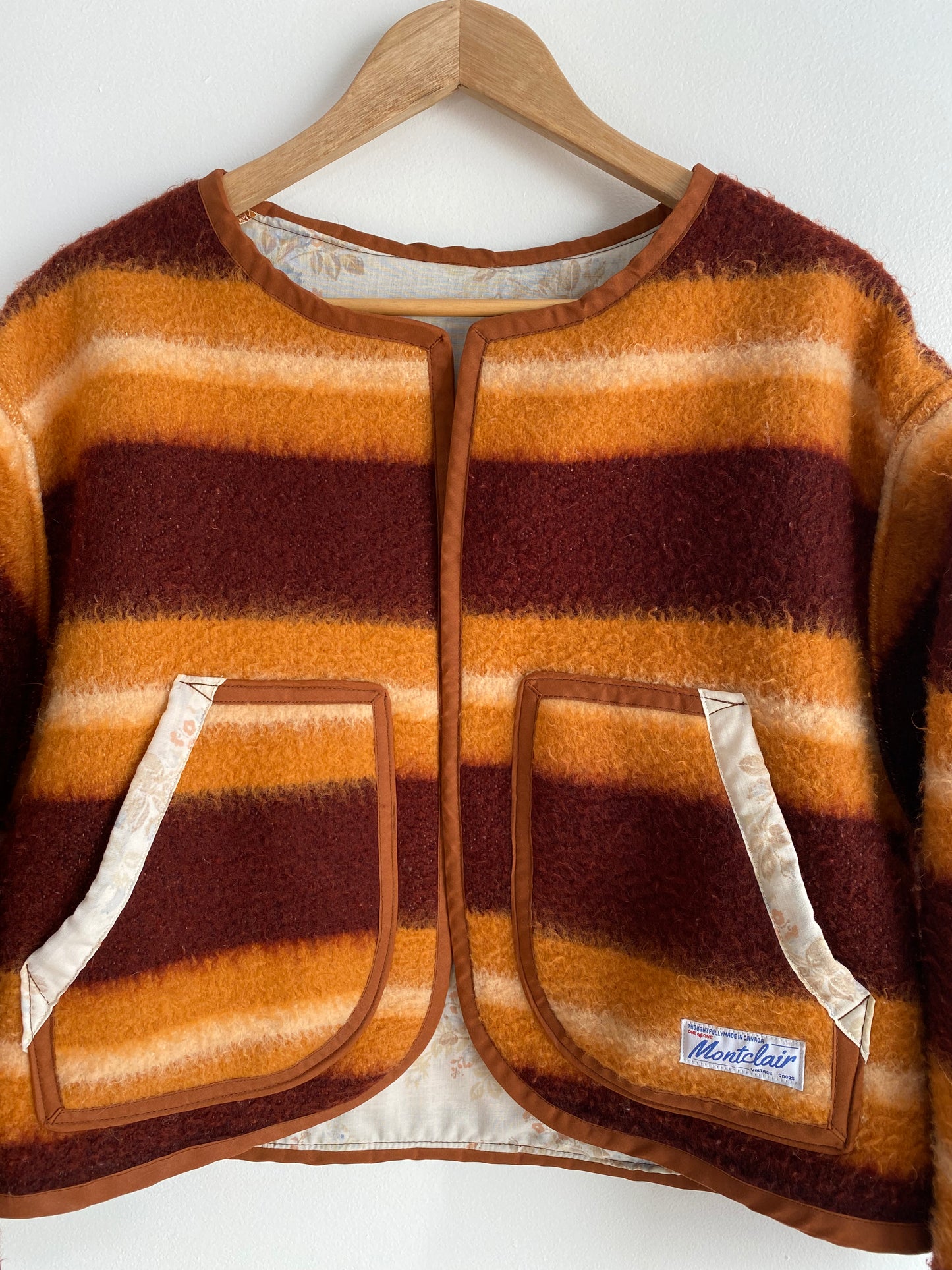 Upcycled Wool Blend Jacket