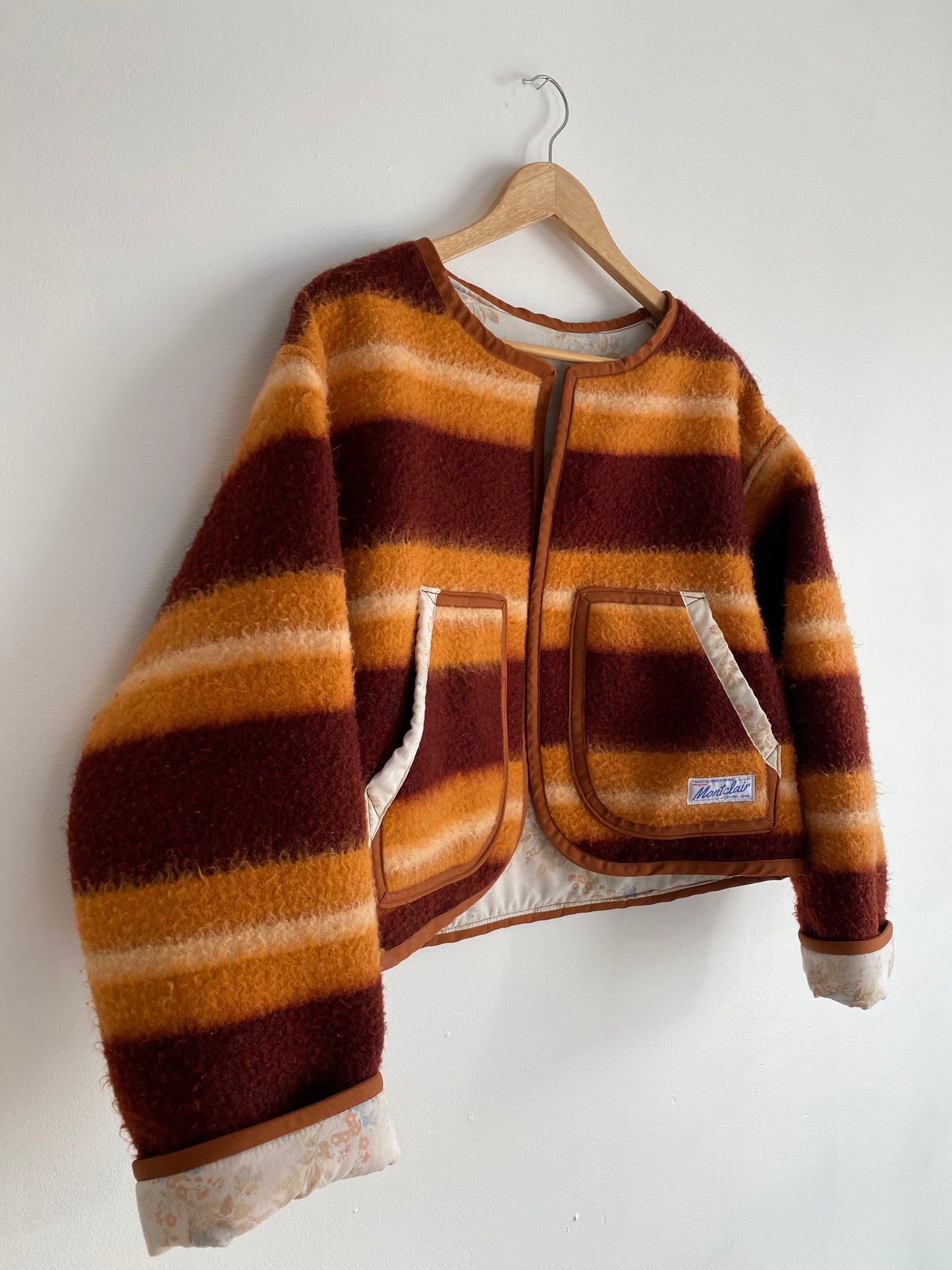 Upcycled Wool Blend Jacket