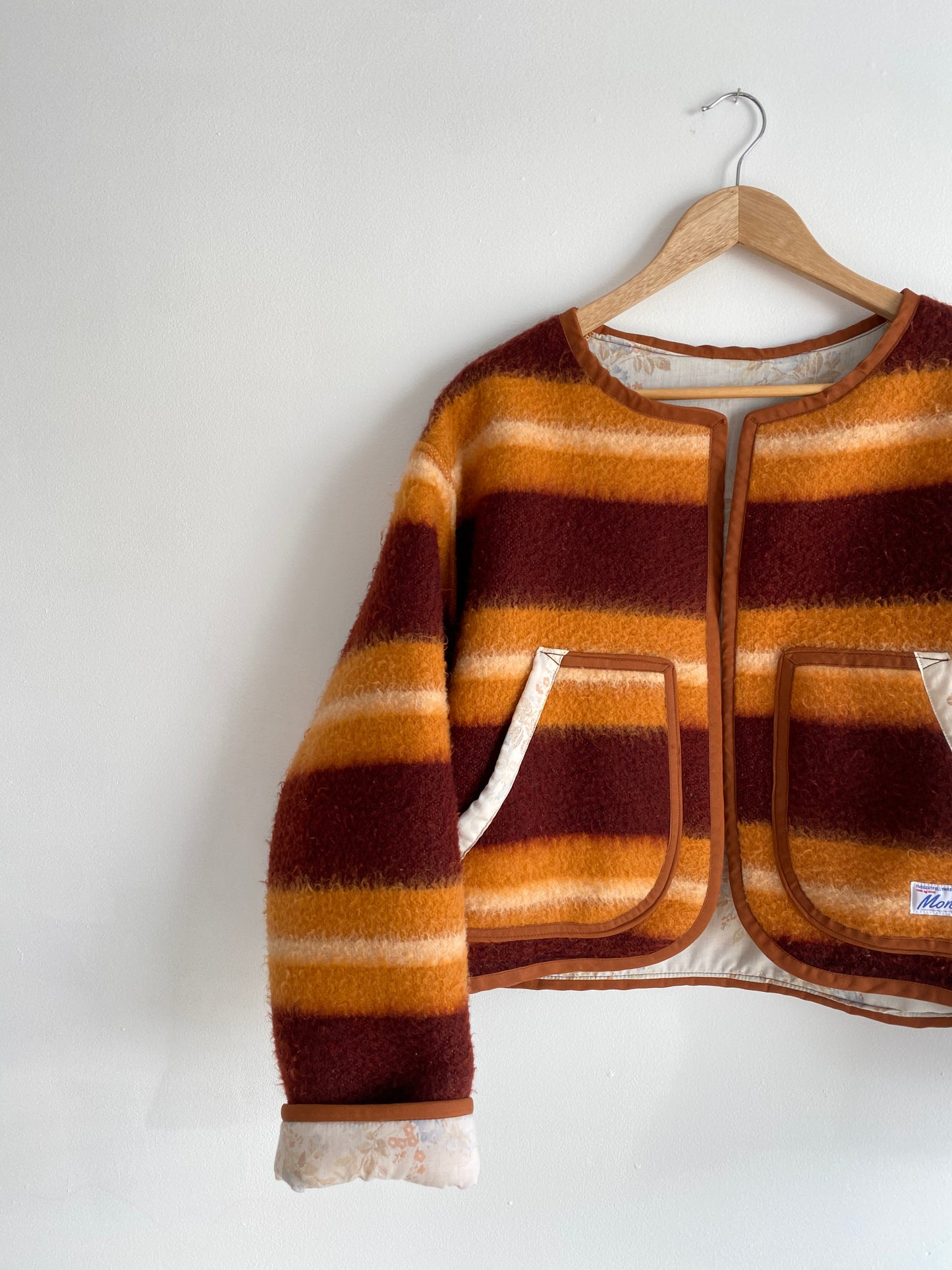 Upcycled Wool Blend Jacket