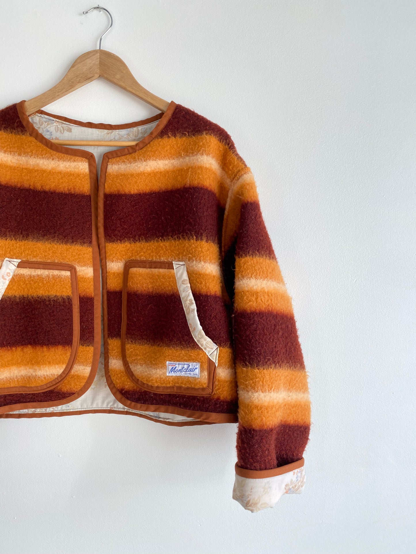 Upcycled Wool Blend Jacket