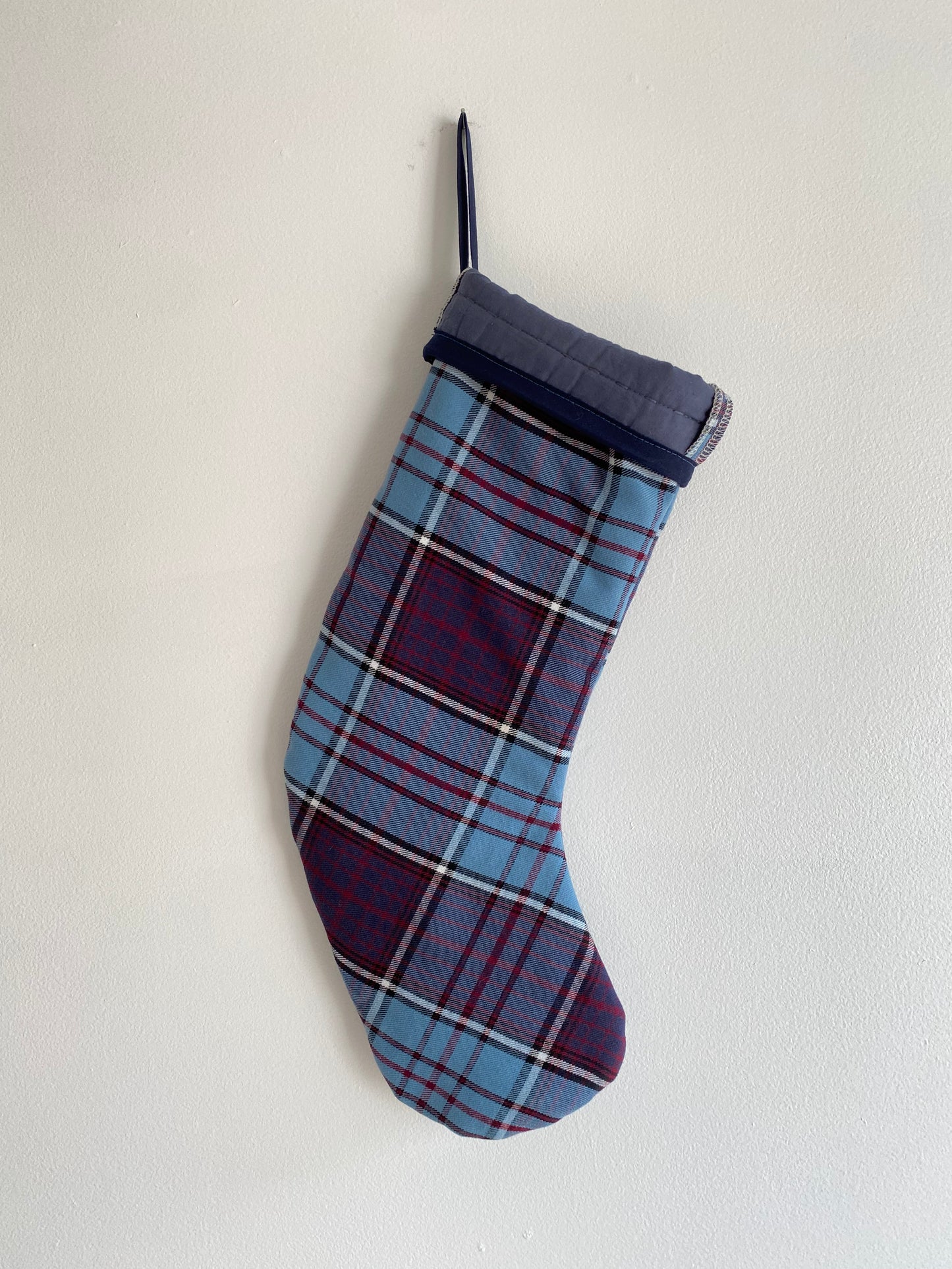 Upcycled Christmas Stocking