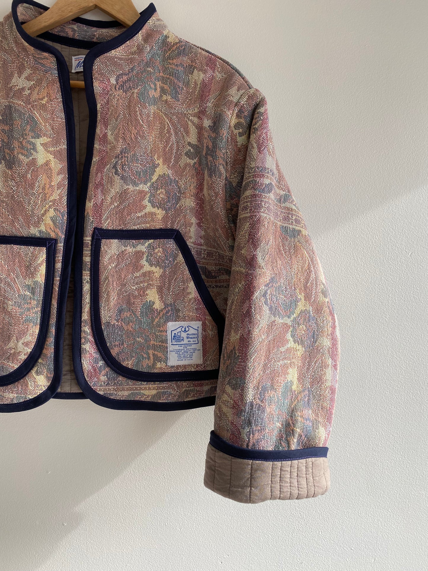 Upcycled Blanket Jacket