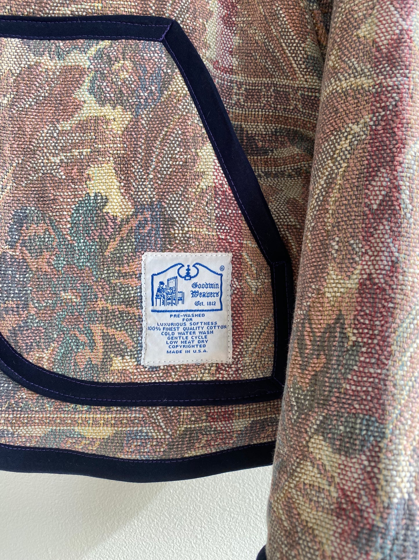 Upcycled Blanket Jacket