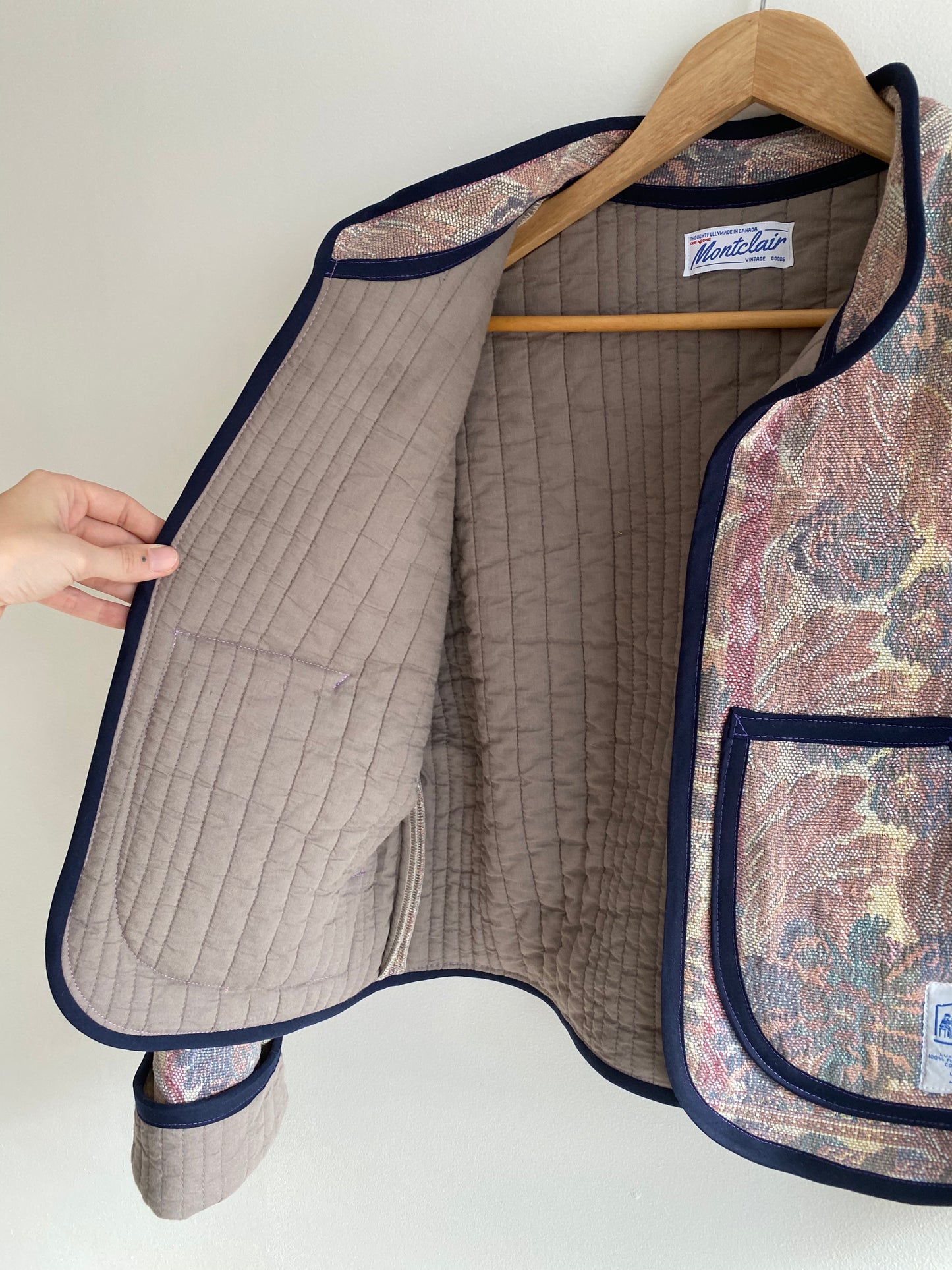 Upcycled Blanket Jacket