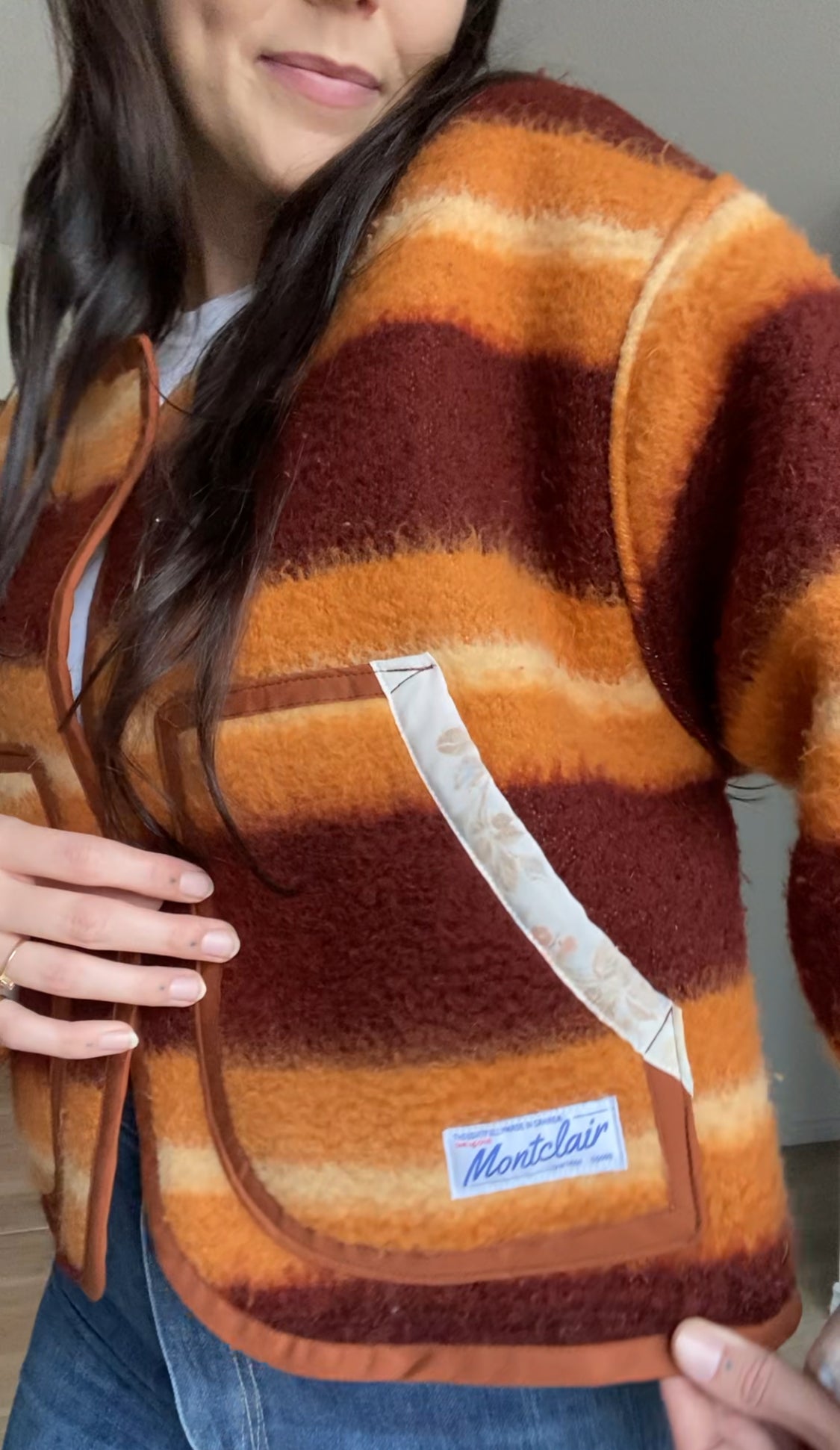 Upcycled Wool Blend Jacket