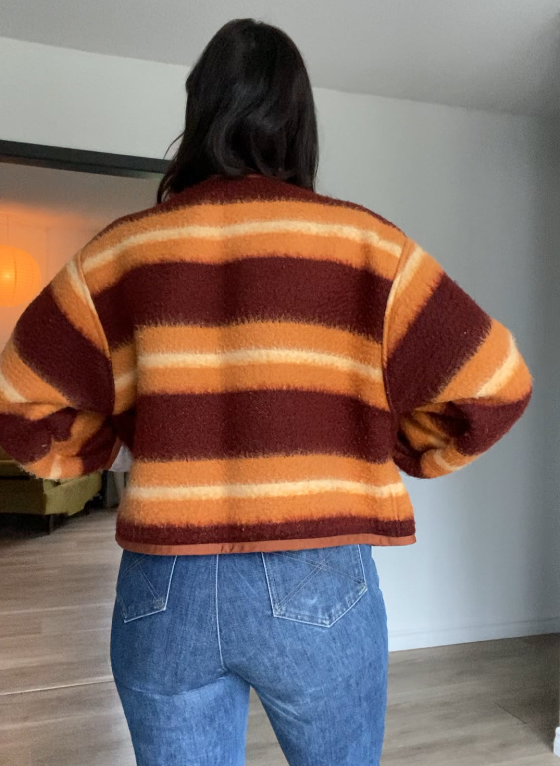 Upcycled Wool Blend Jacket