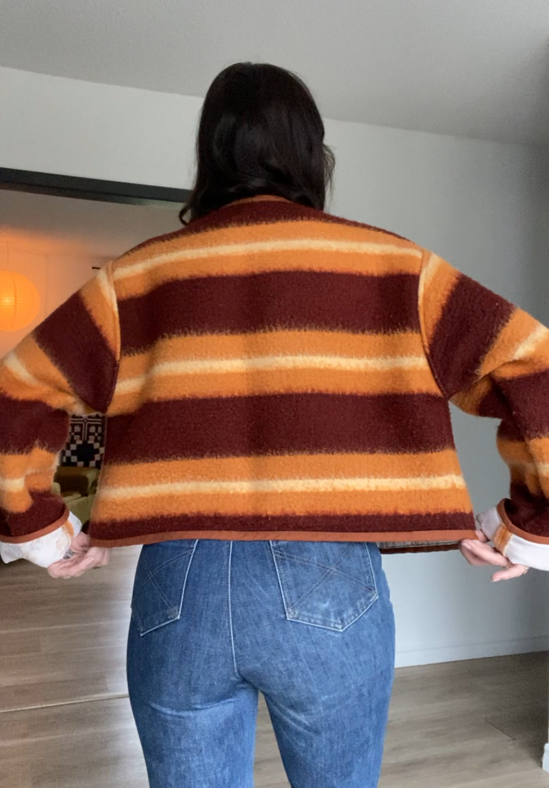 Upcycled Wool Blend Jacket