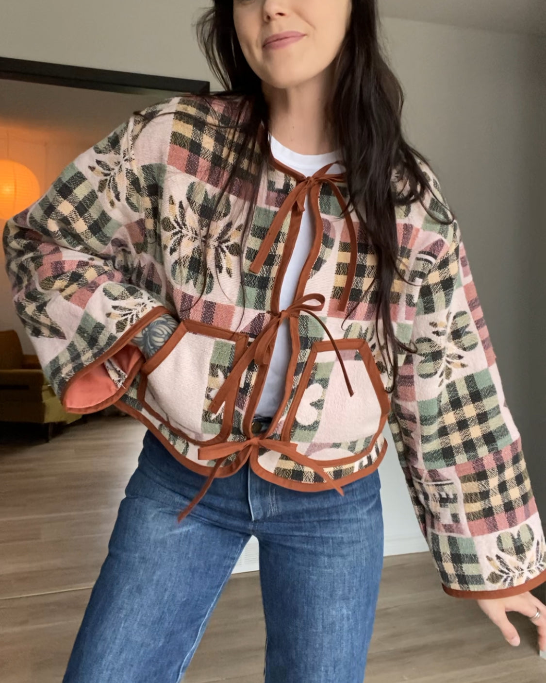 Upcycled Tapestry Jacket