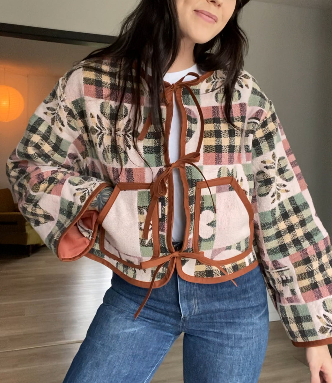 Upcycled Tapestry Jacket