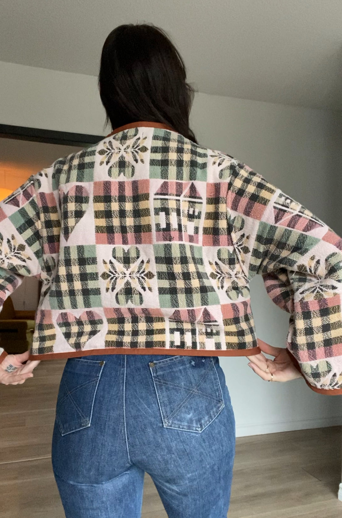 Upcycled Tapestry Jacket