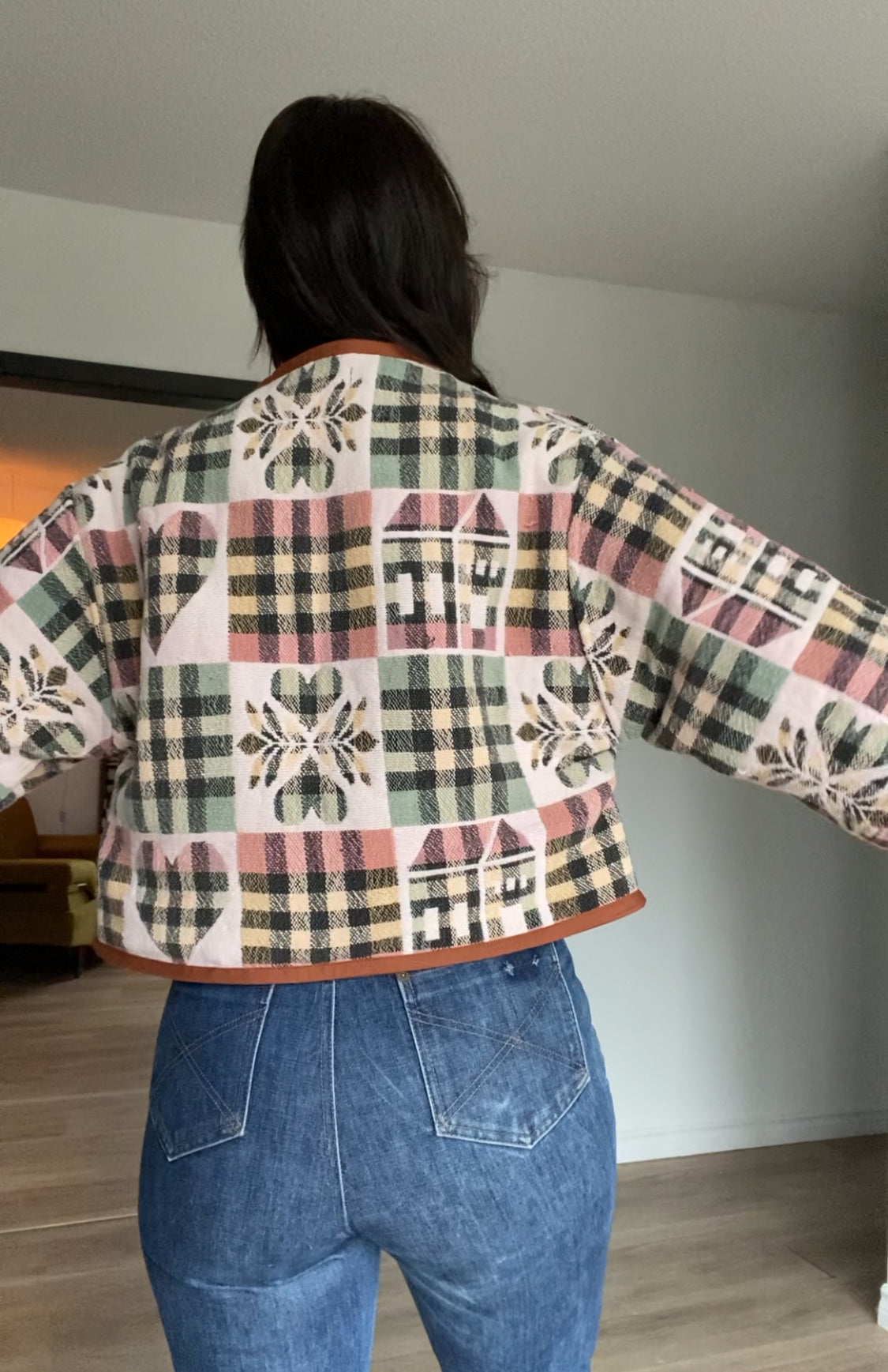 Upcycled Tapestry Jacket