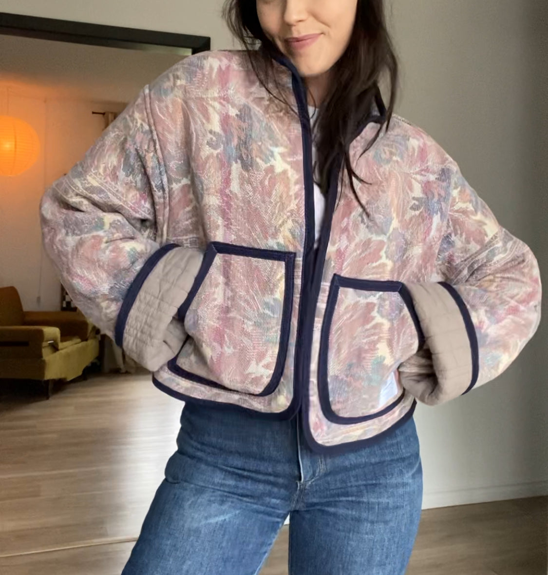 Upcycled Blanket Jacket