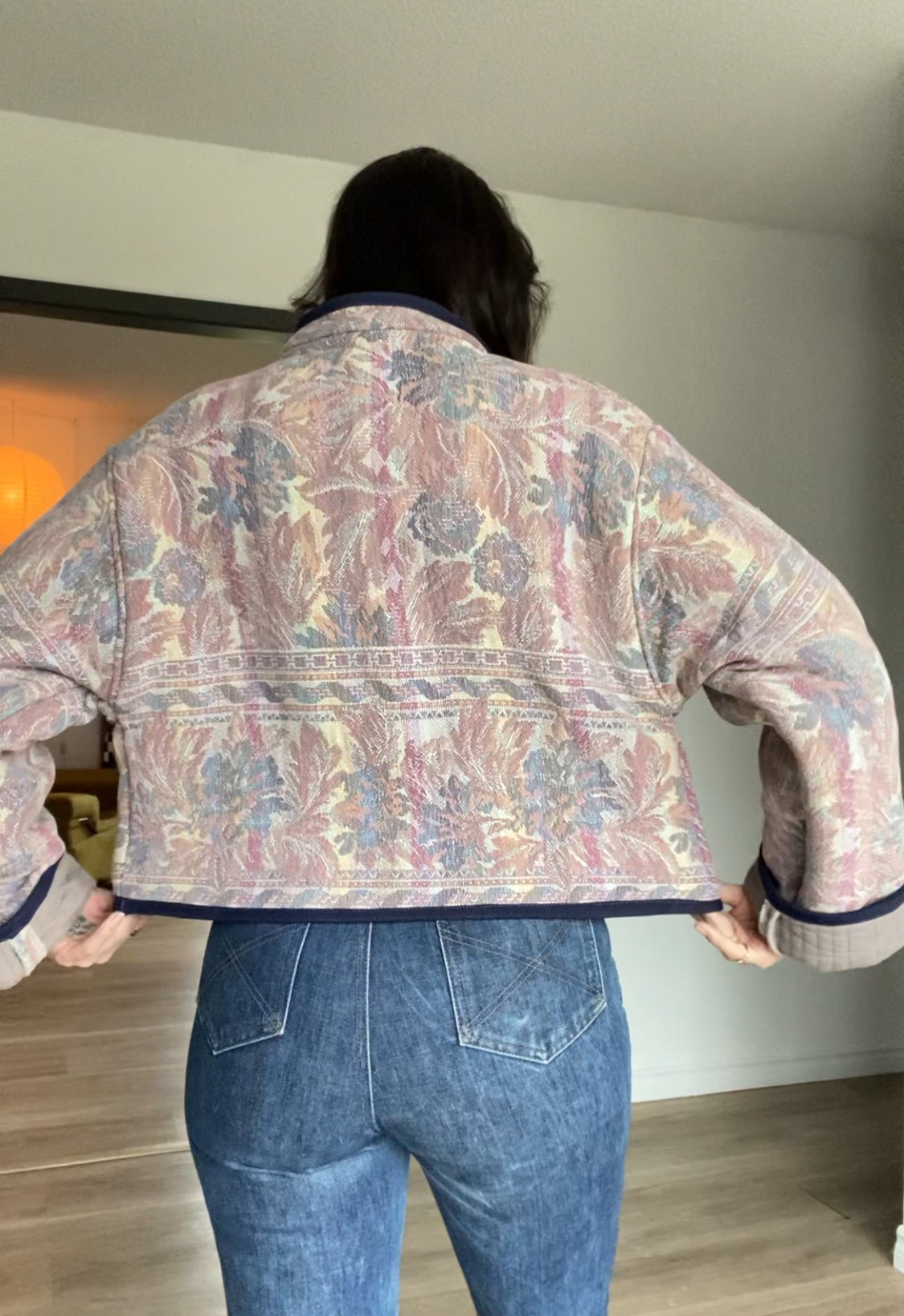 Upcycled Blanket Jacket