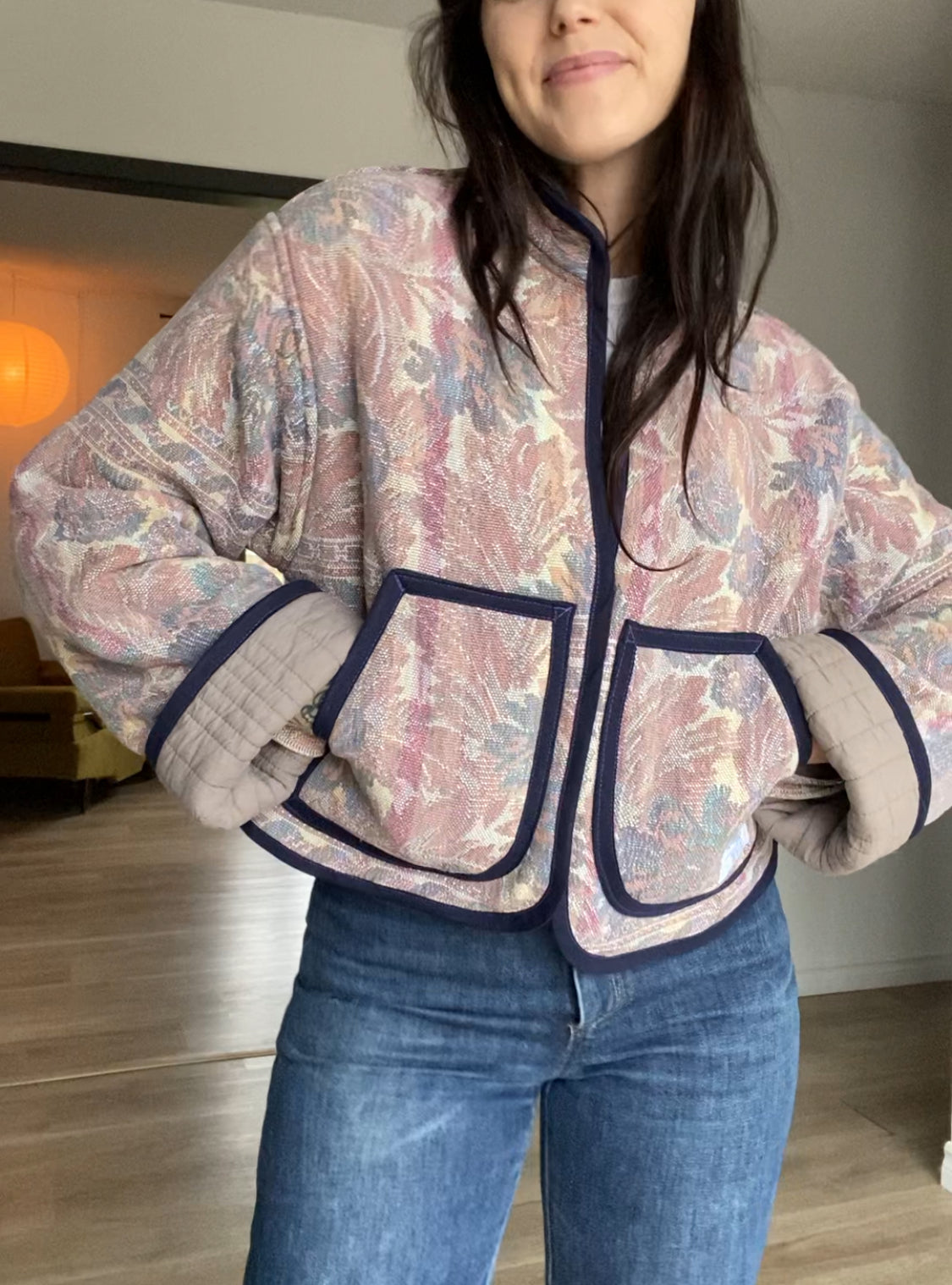 Upcycled Blanket Jacket