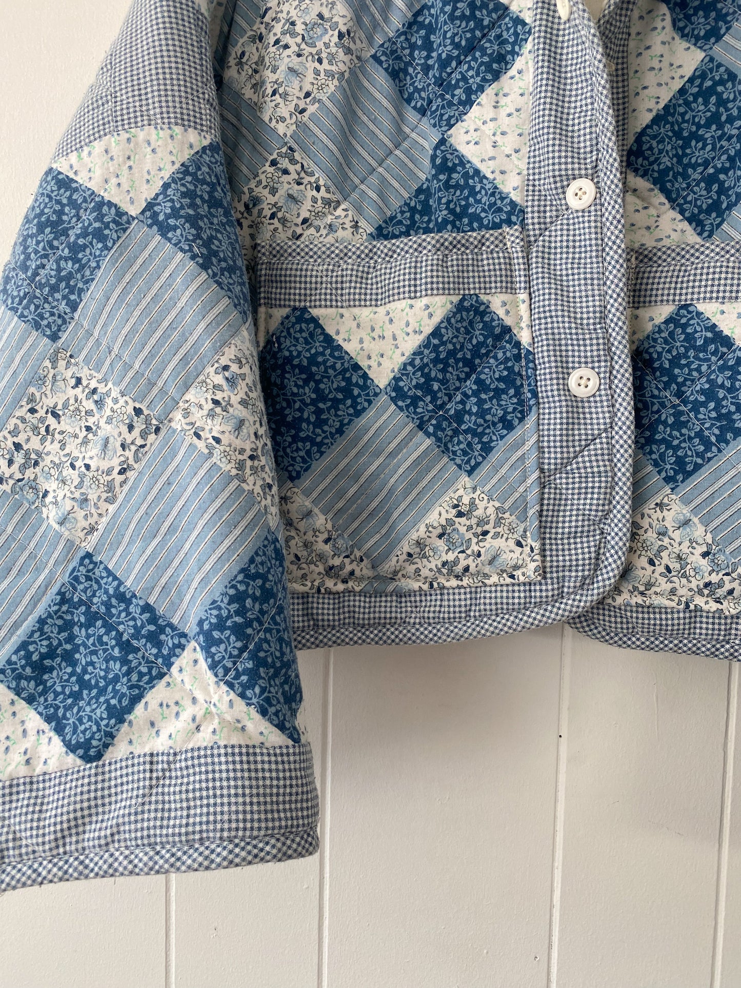 Upcycled Vintage Quilt Jacket