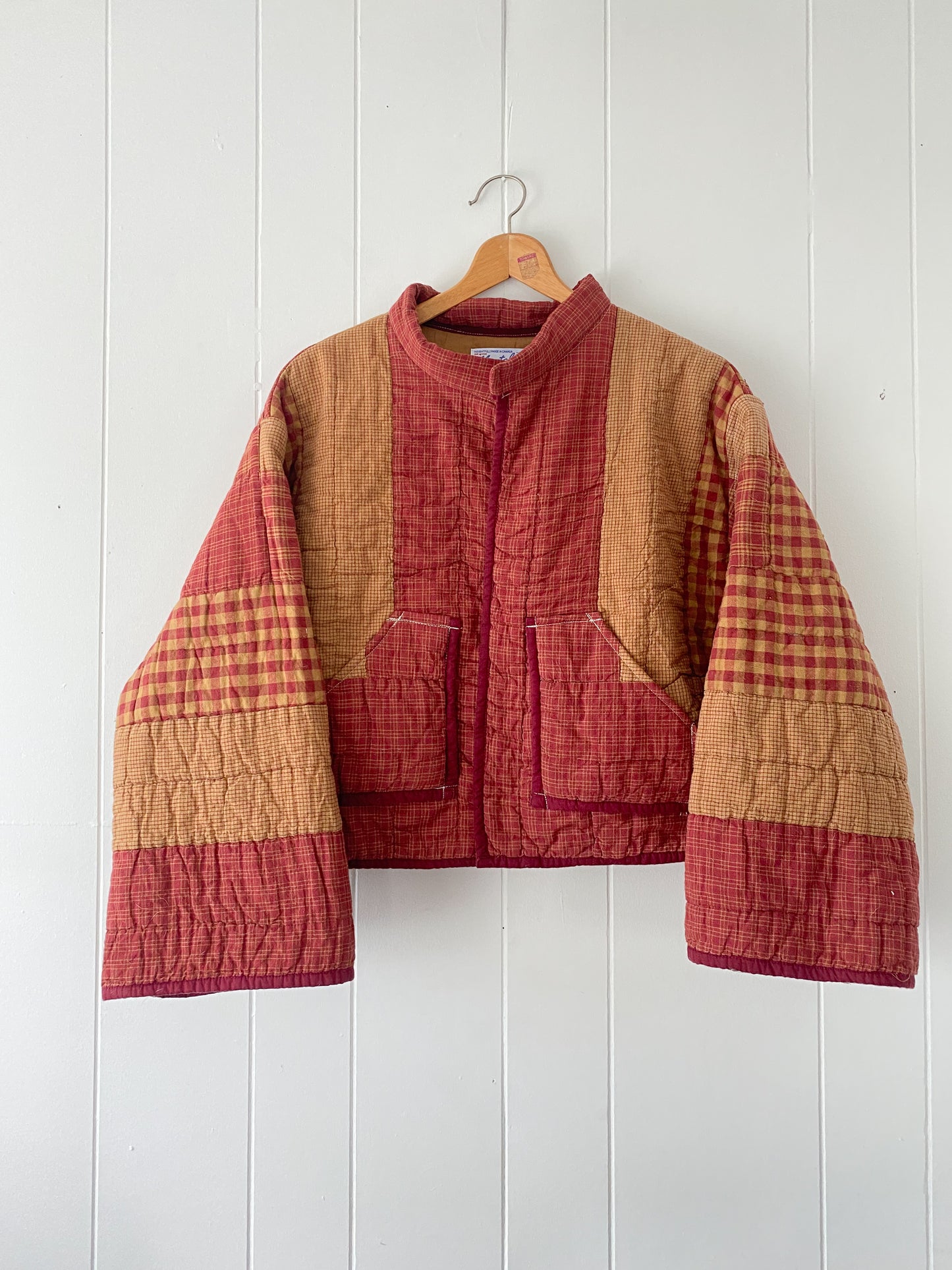 Upcycled Vintage Quilt Jacket