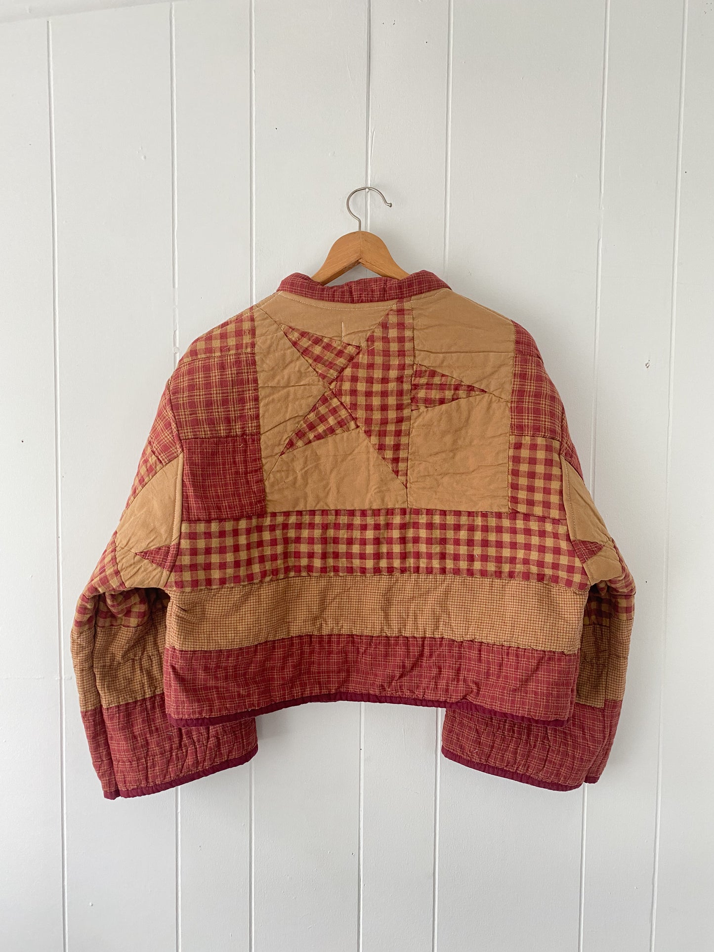 Upcycled Vintage Quilt Jacket