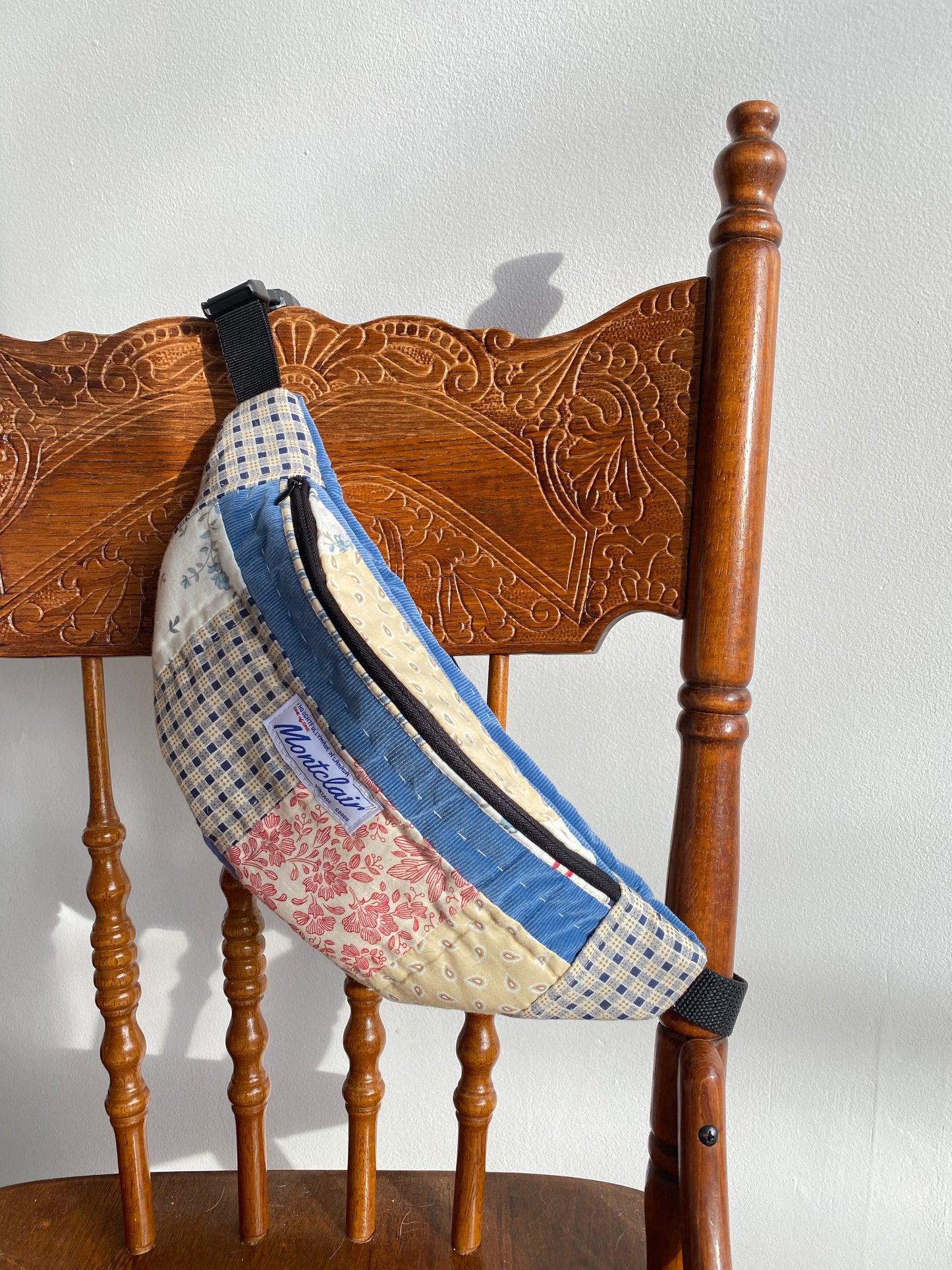 Upcycled Quilt Fanny Pack