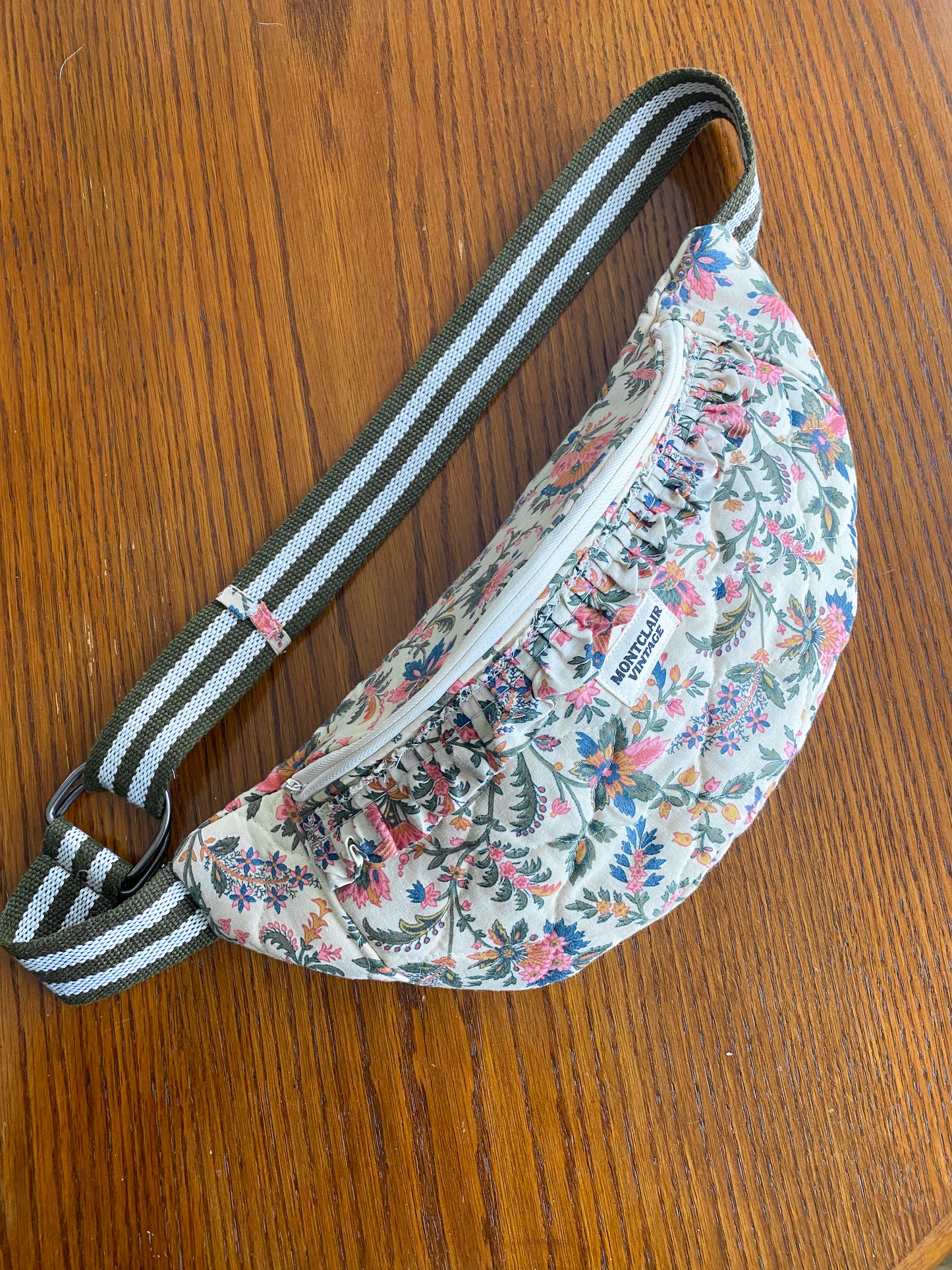 Upcycled Vintage Quilt Fanny Pack