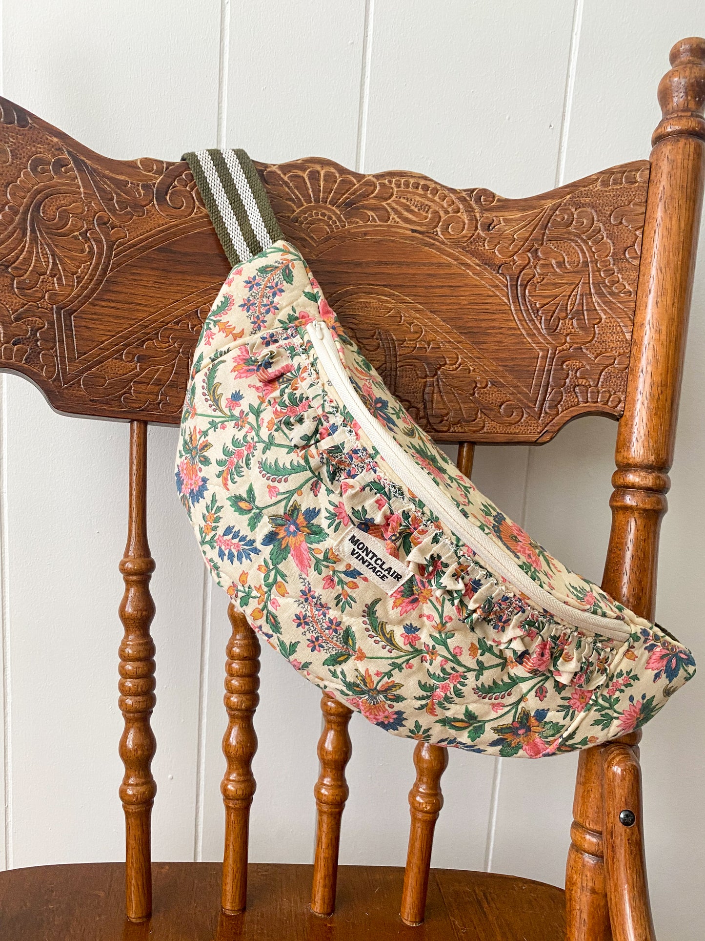 Upcycled Vintage Quilt Fanny Pack