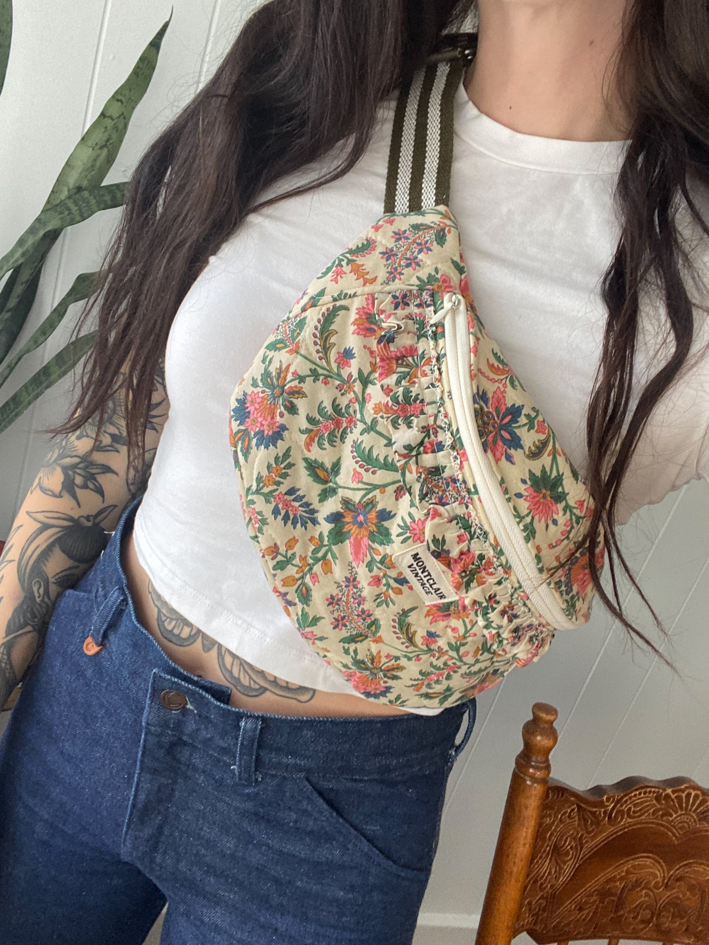 Upcycled Vintage Quilt Fanny Pack