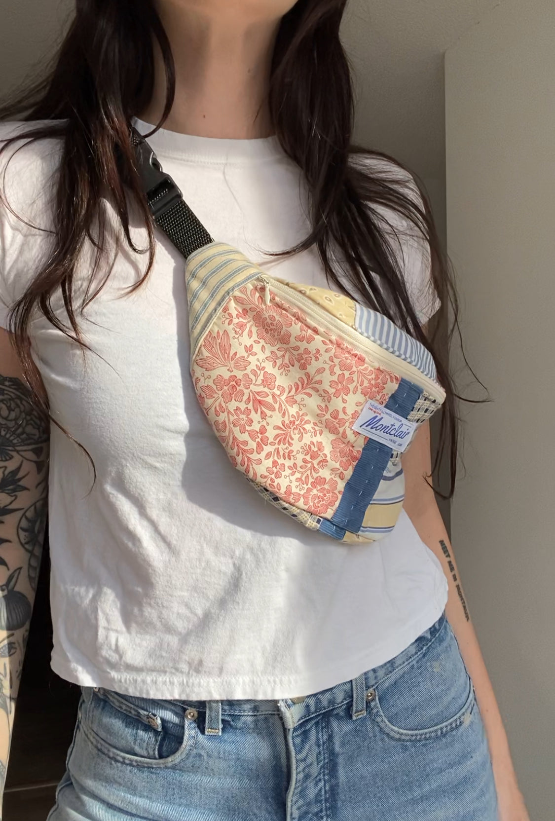 Upcycled Quilt Fanny Pack