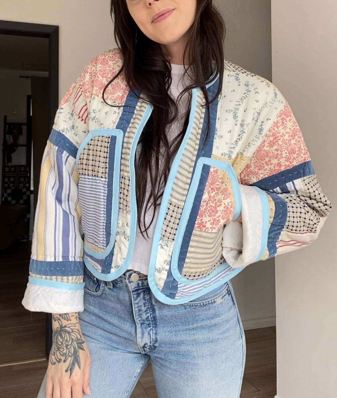 Upcycled Quilt Jacket