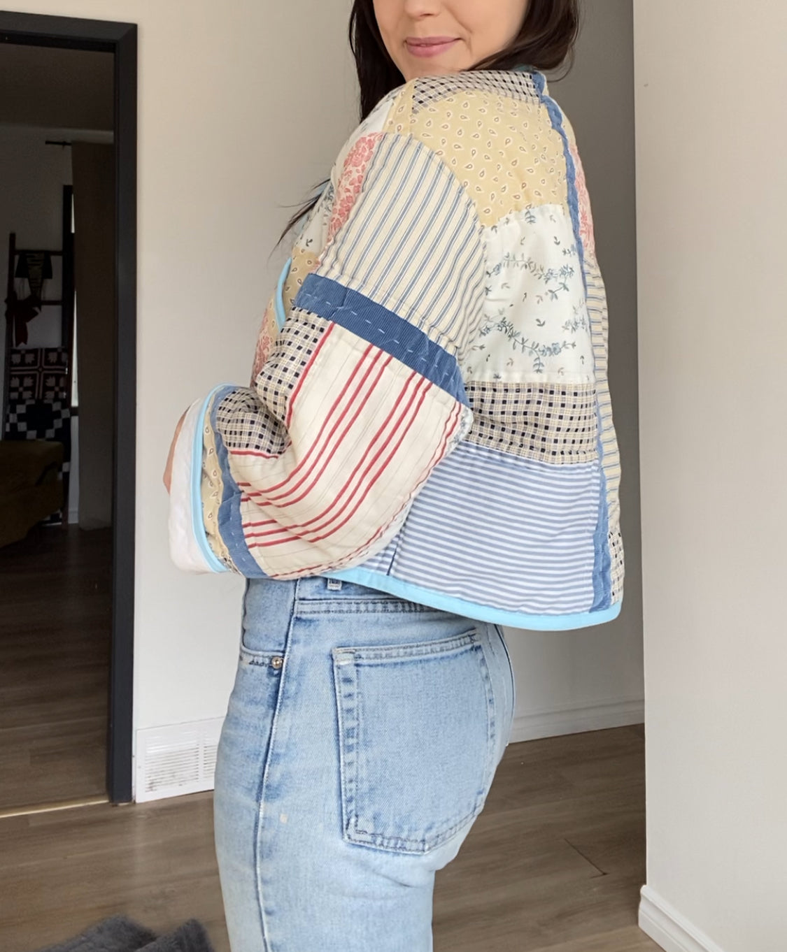 Upcycled Quilt Jacket