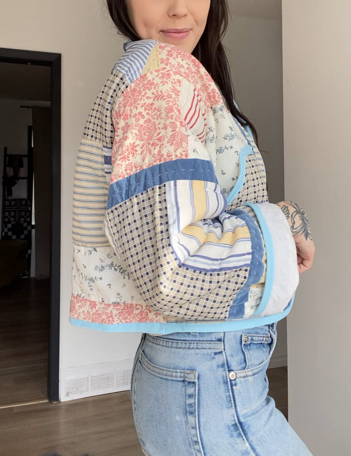 Upcycled Quilt Jacket