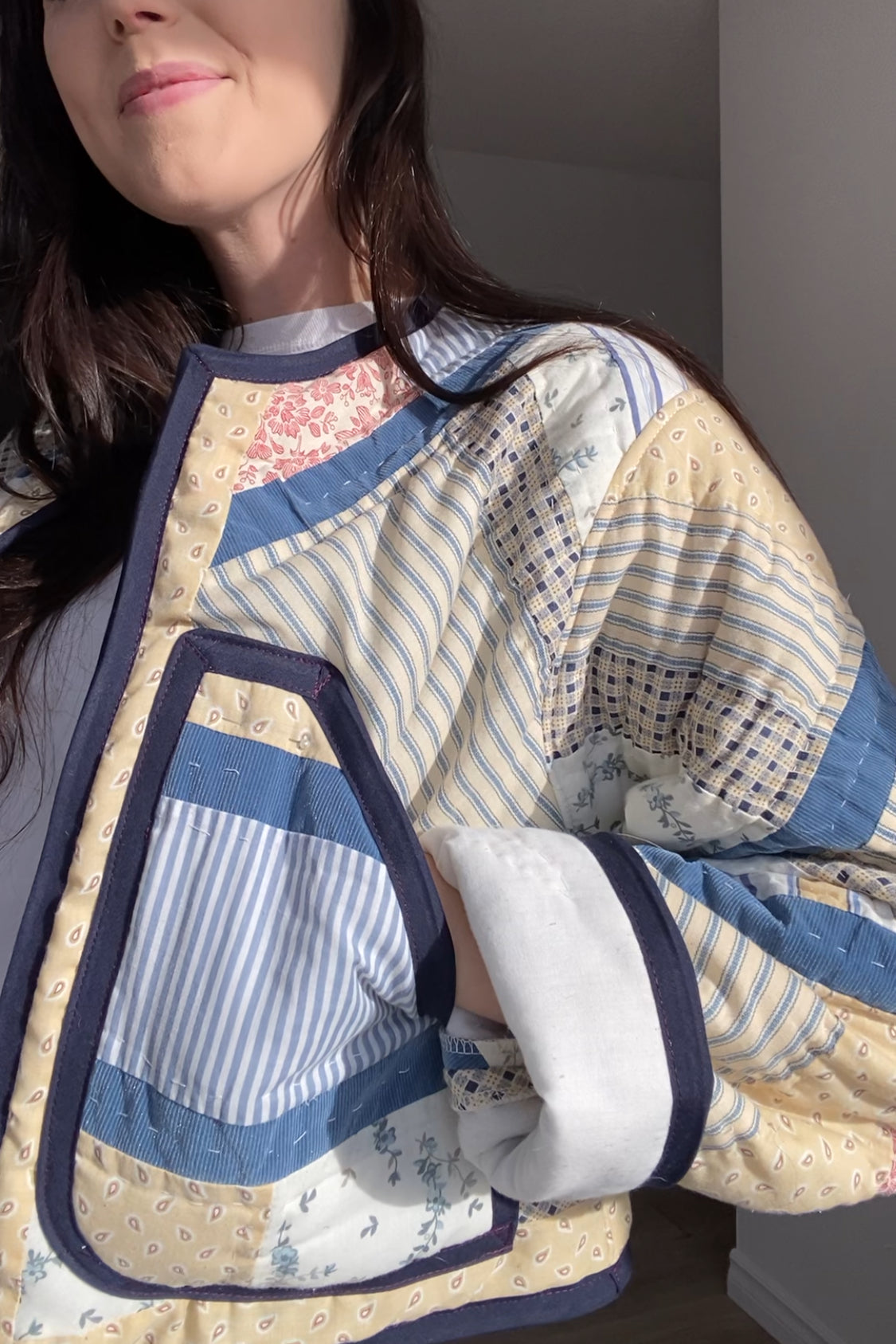 Upcycled Quilt Jacket
