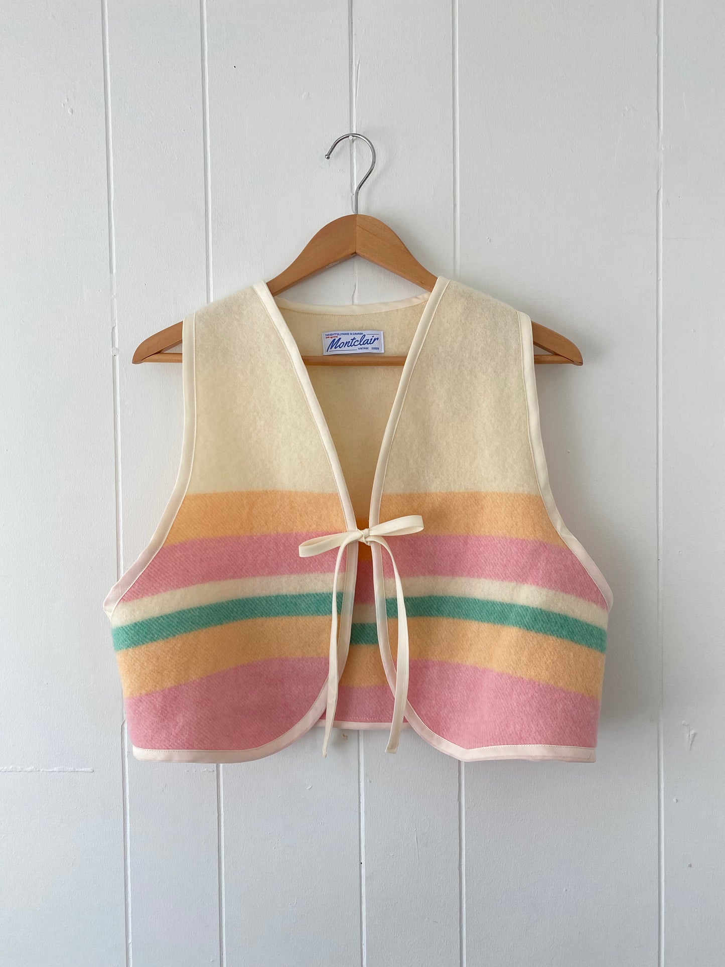 Upcycled Vintage Wool Vest