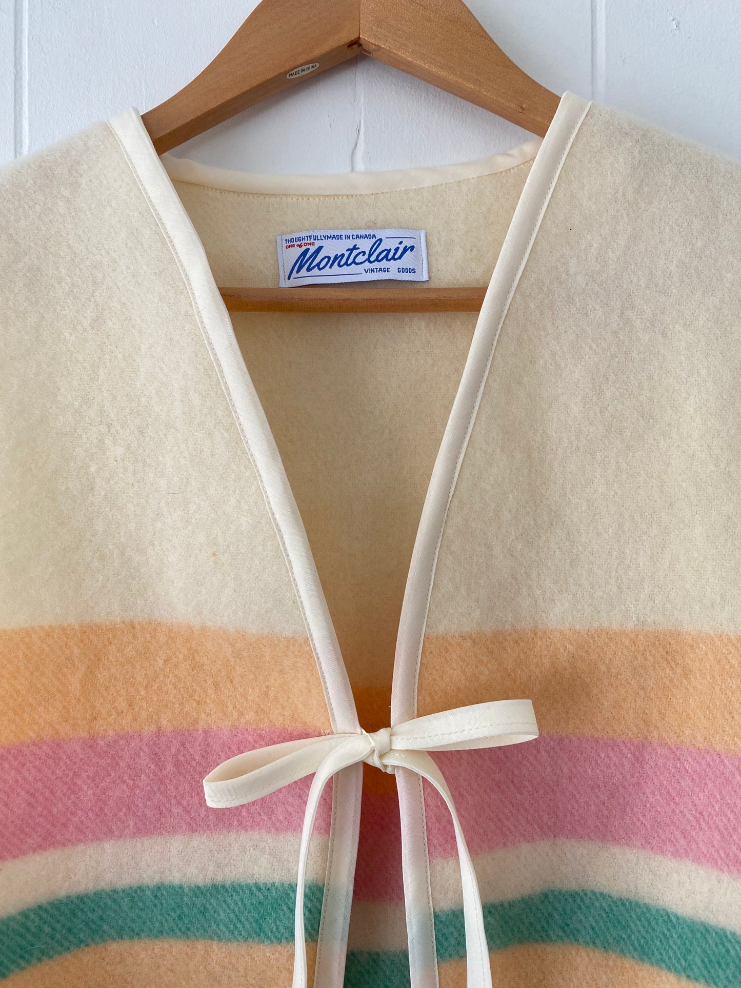 Upcycled Vintage Wool Vest