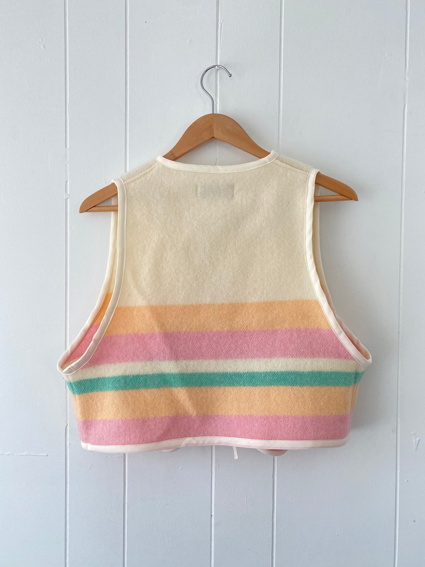 Upcycled Vintage Wool Vest