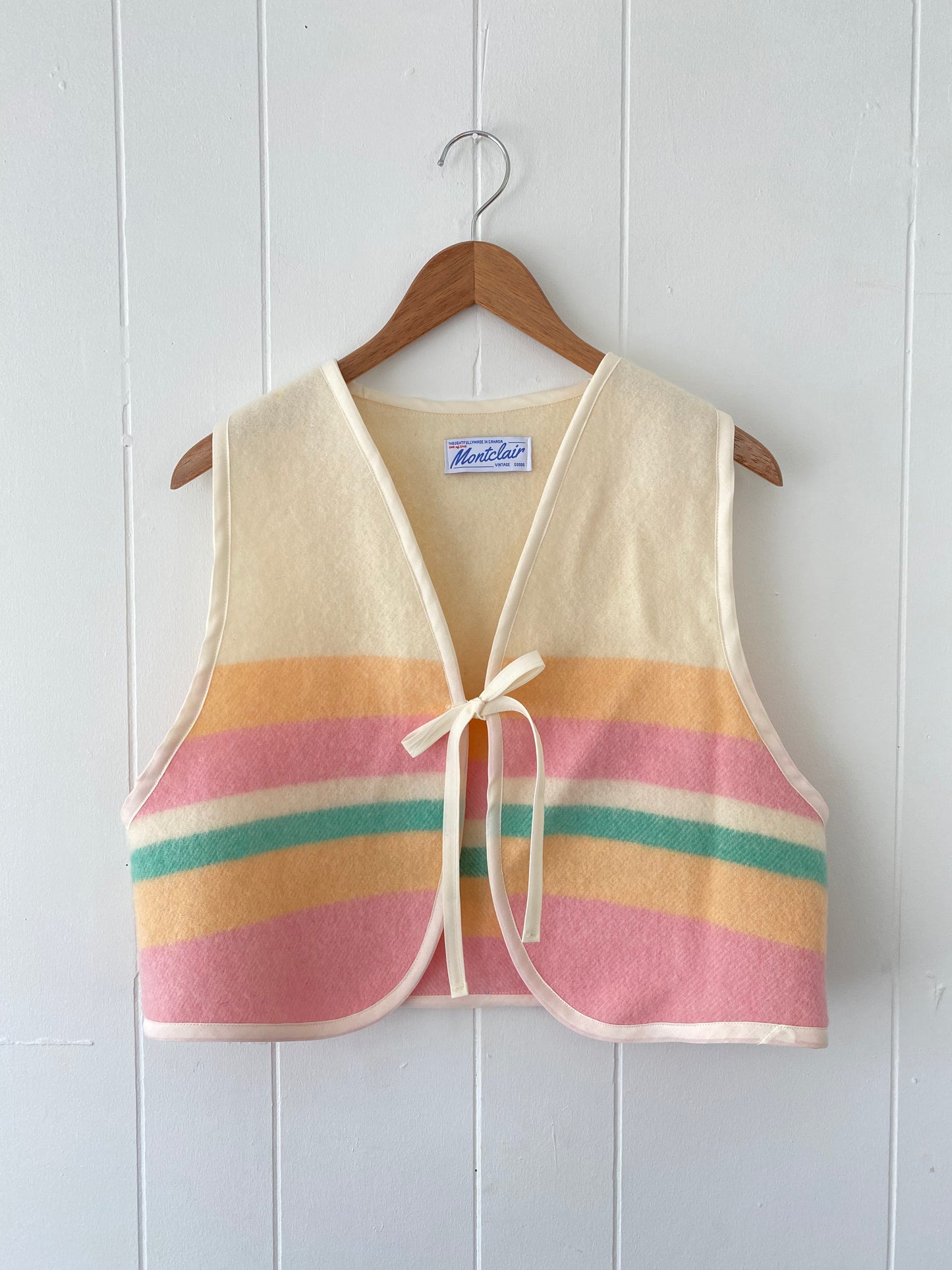 Upcycled Vintage Wool Vest