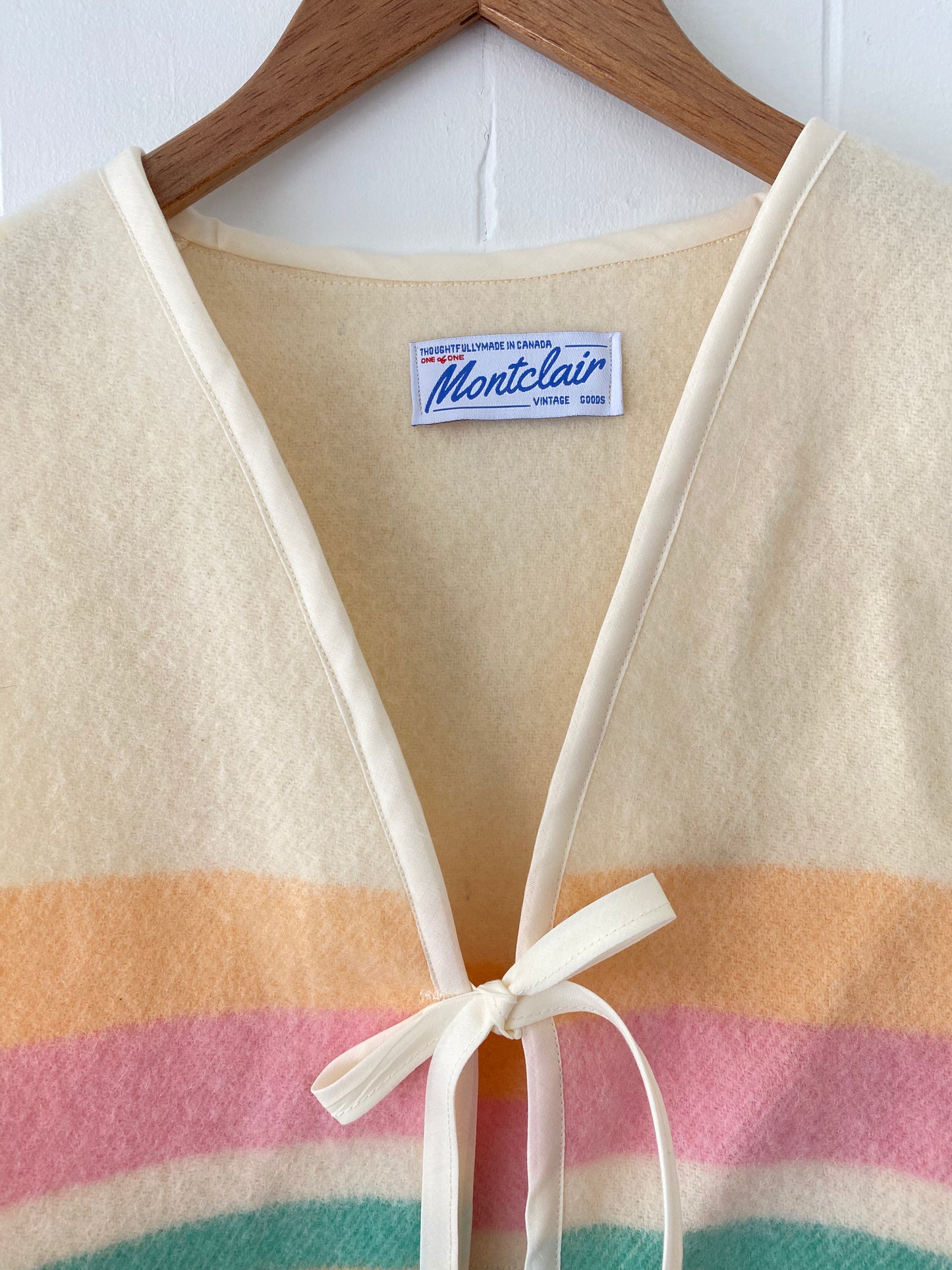 Upcycled Vintage Wool Vest