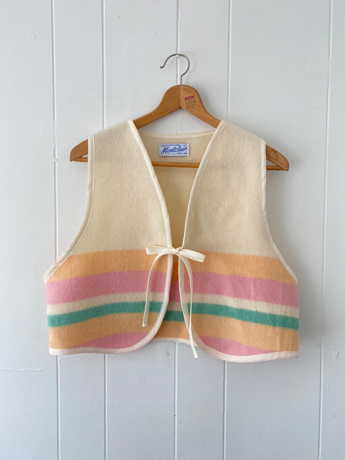 Upcycled Vintage Wool Vest